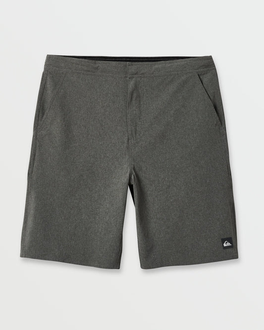 Waterman Suva 20" Amphibian Hybrid Shorts - Dark Grey Heather Dark Grey Heather Quick Silver