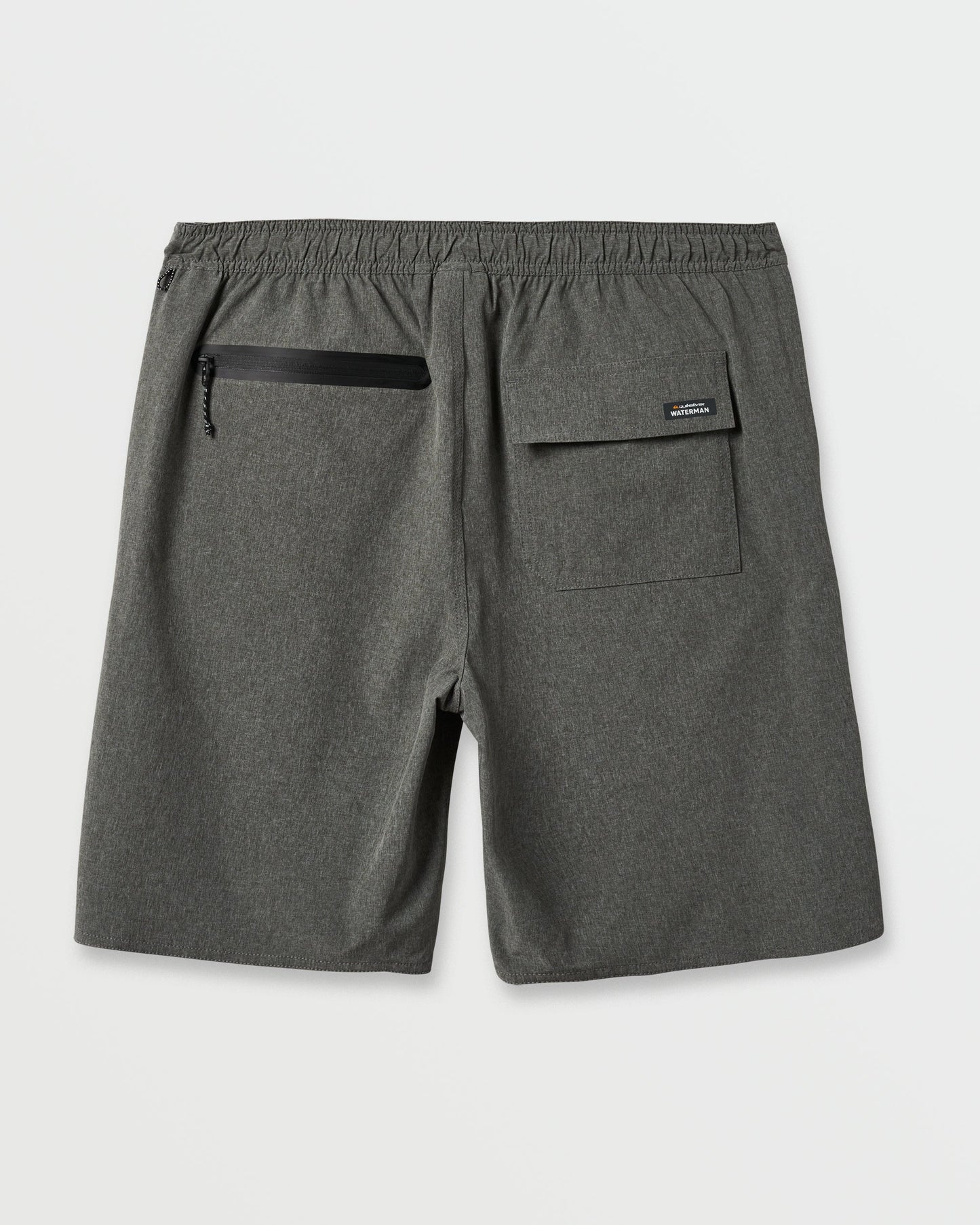 Waterman Suva 20" Amphibian Hybrid Shorts - Dark Grey Heather Dark Grey Heather Quick Silver