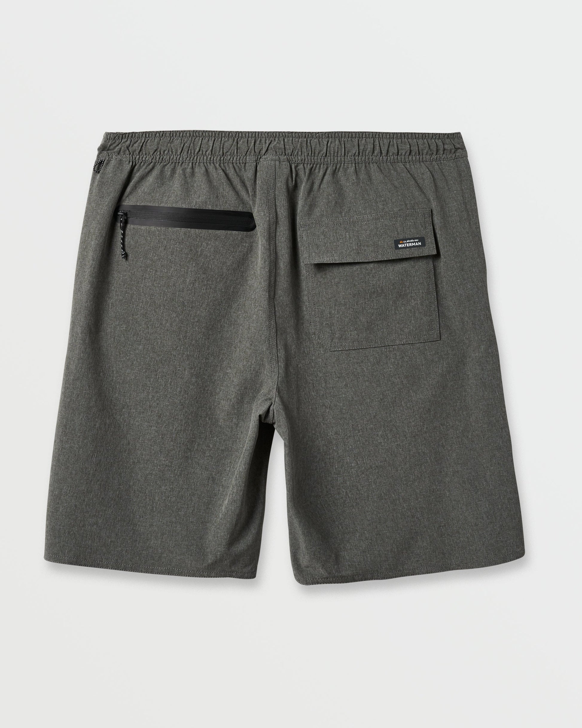 Waterman Suva 20" Amphibian Hybrid Shorts - Dark Grey Heather Dark Grey Heather Quick Silver
