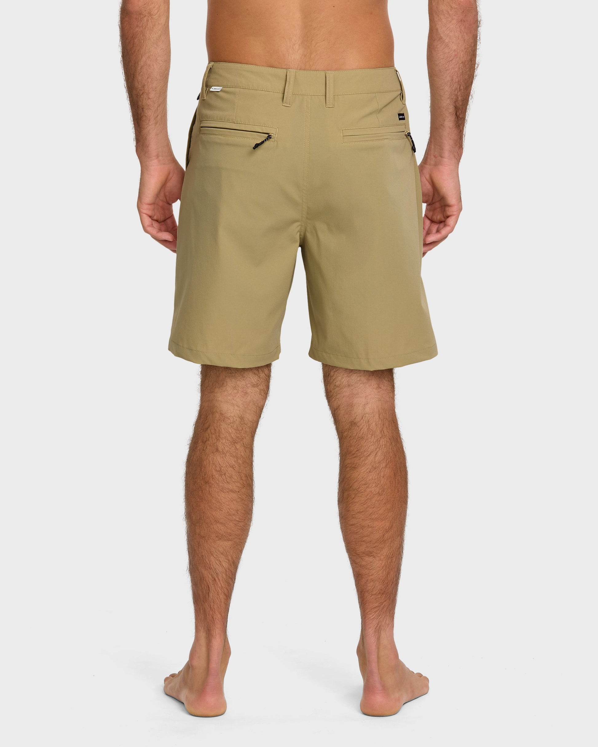 Union Transit 19" Amphibian Hybrid Shorts - Twill Twill Quick Silver