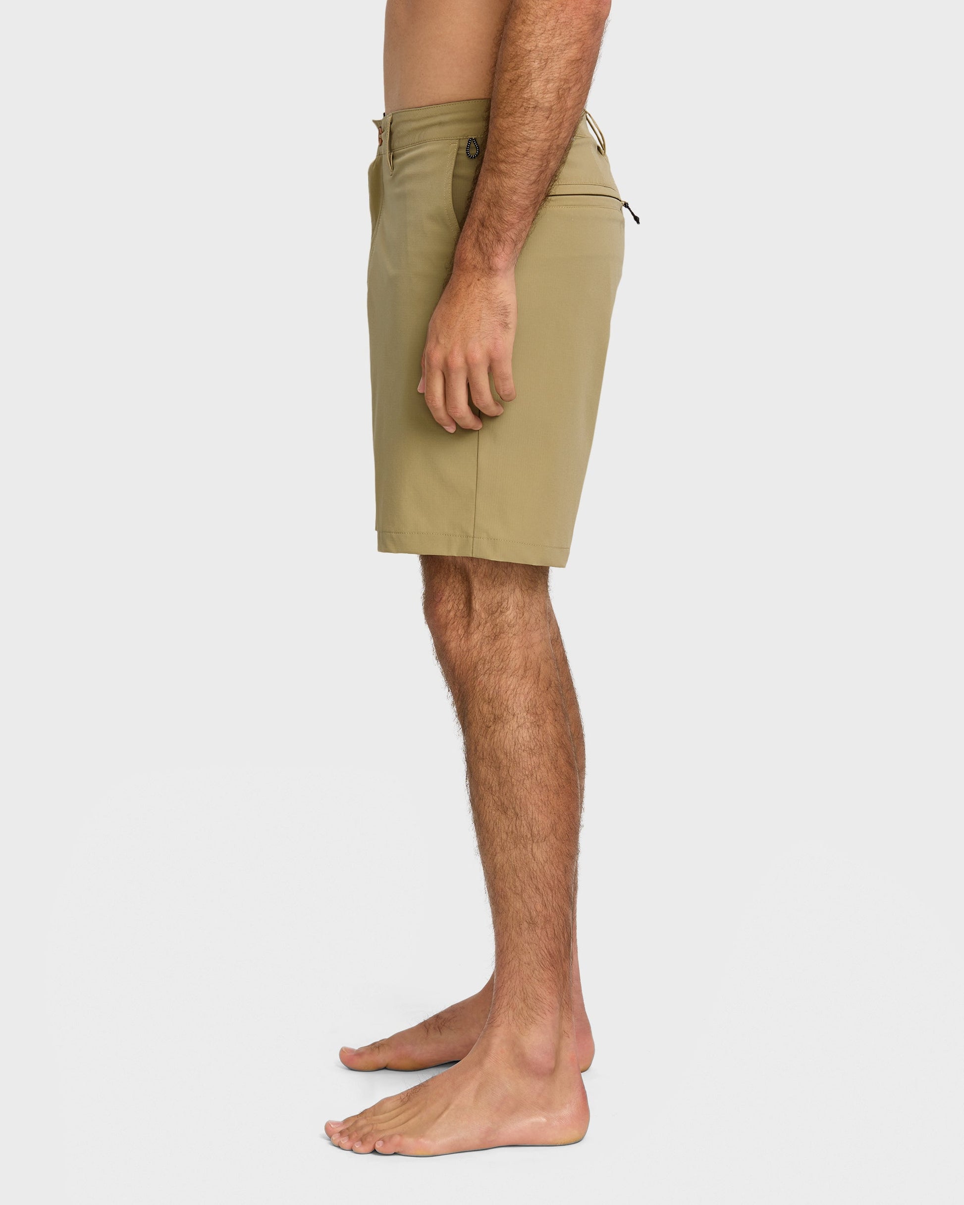 Union Transit 19" Amphibian Hybrid Shorts - Twill Twill Quick Silver