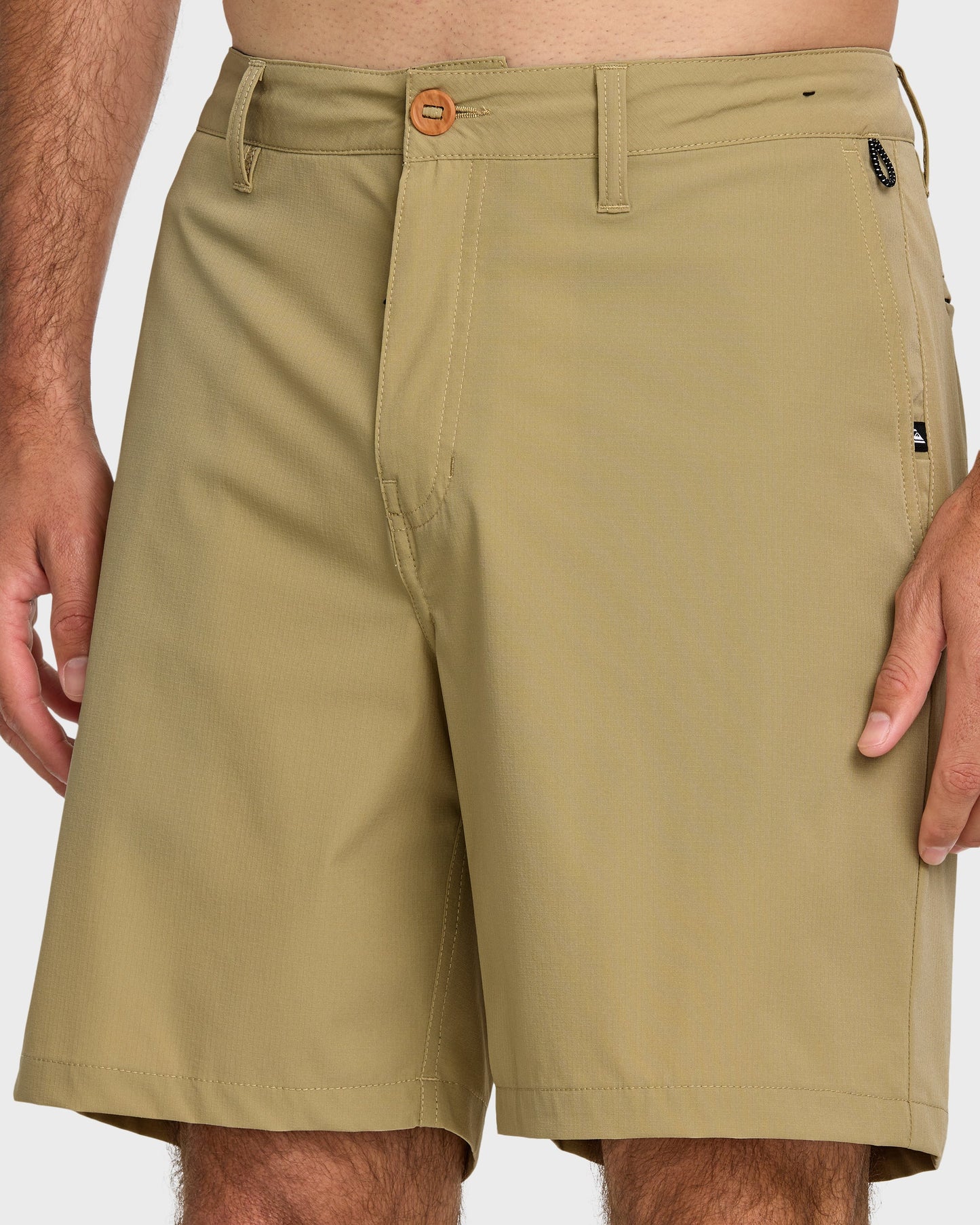 Union Transit 19" Amphibian Hybrid Shorts - Twill Twill Quick Silver
