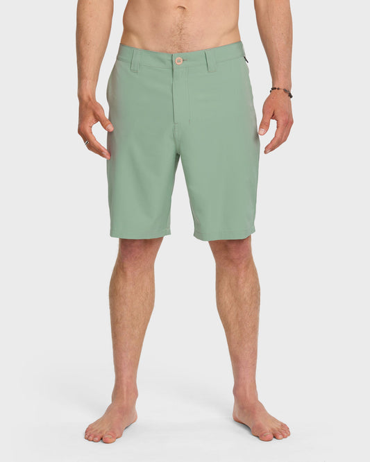 Union Amphibian 20" Hybrid Shorts - Herb Herb Quick Silver