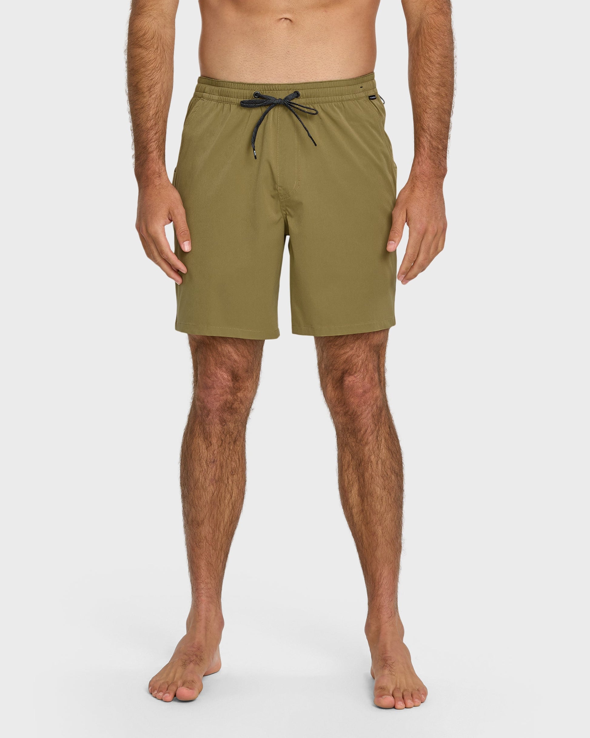 Taxer Amphibian 18" Hybrid Shorts - Aloe Aloe Quick Silver