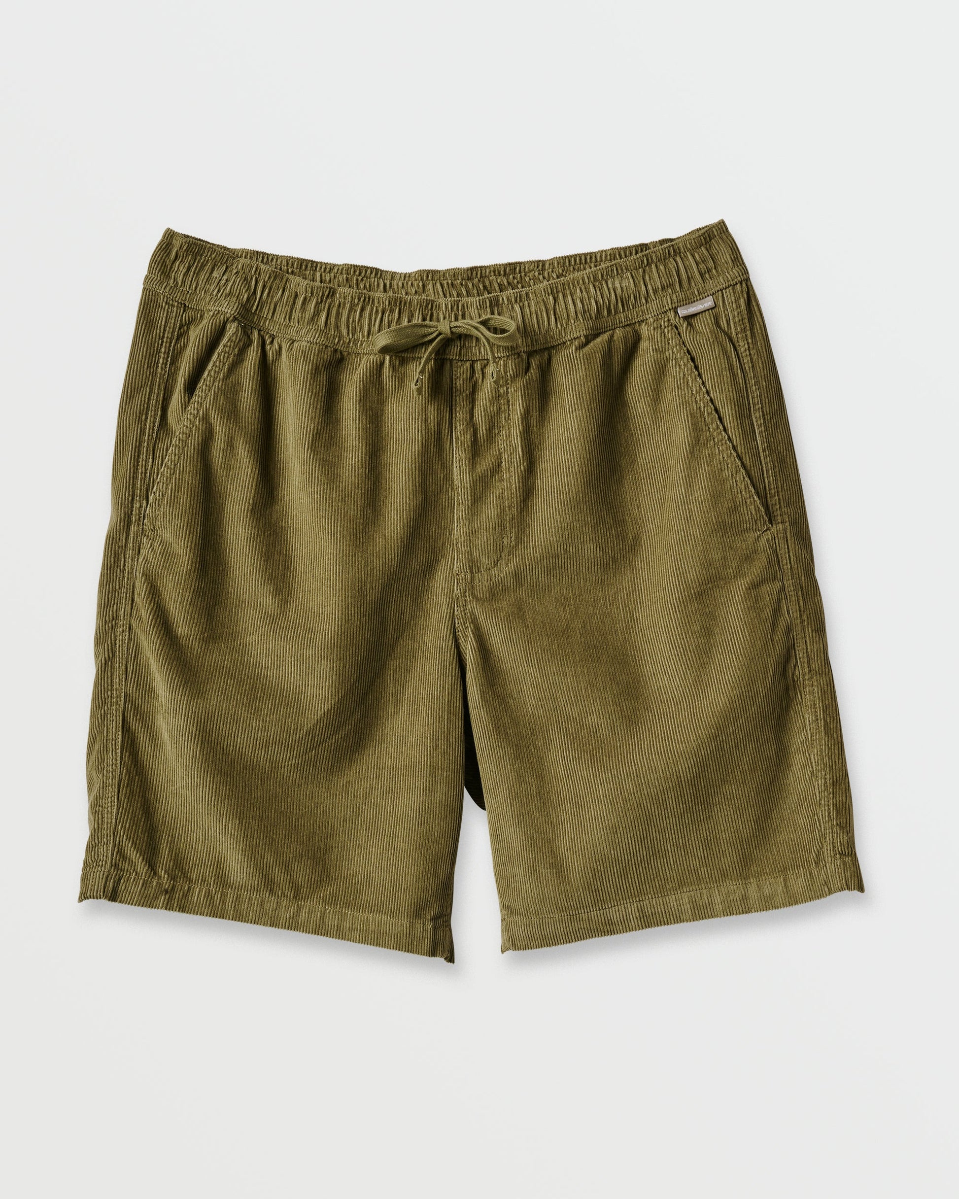 Taxer Corduroy Shorts - Aloe Aloe Quick Silver
