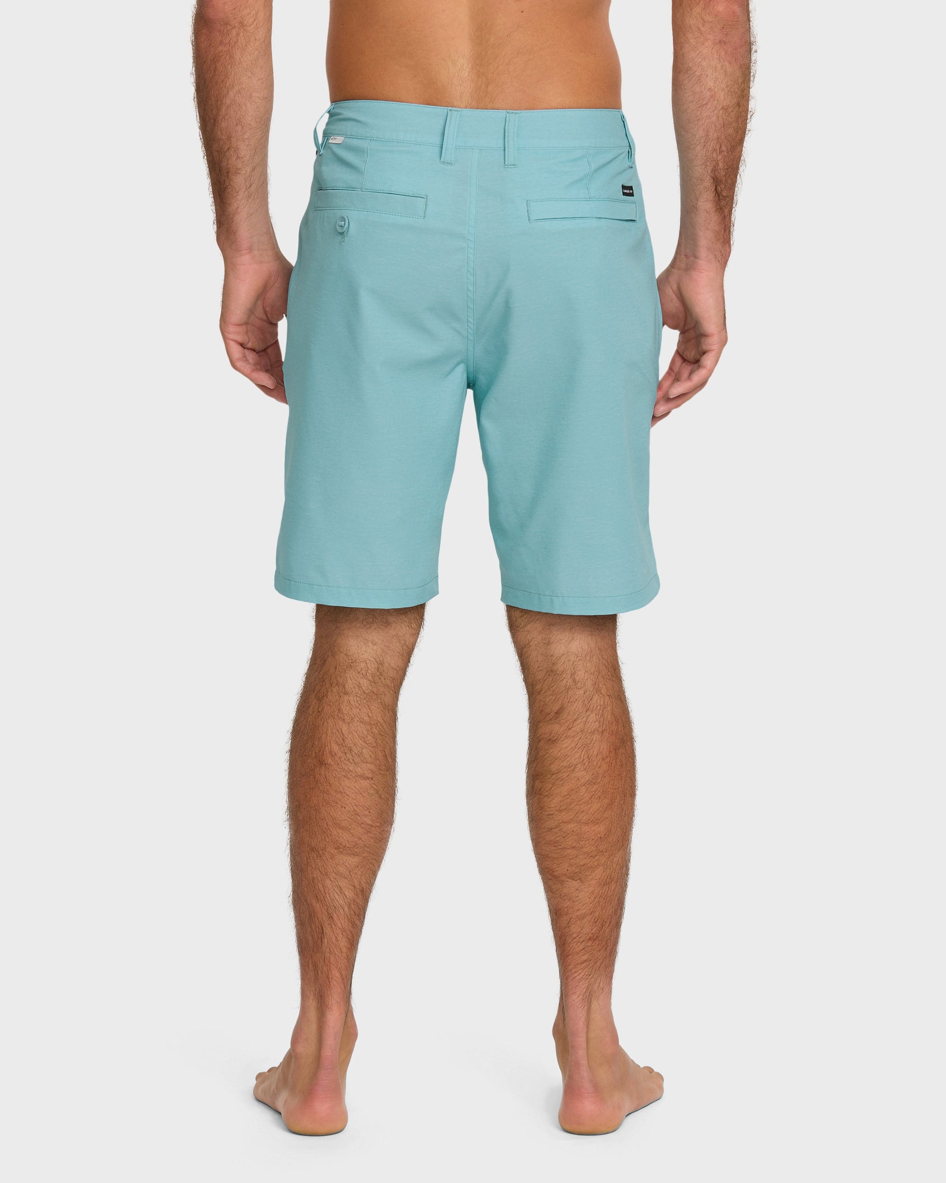 Union Heather 20" Amphibian Hybrid Shorts - Aqua Blue Aqua Blue Quick Silver