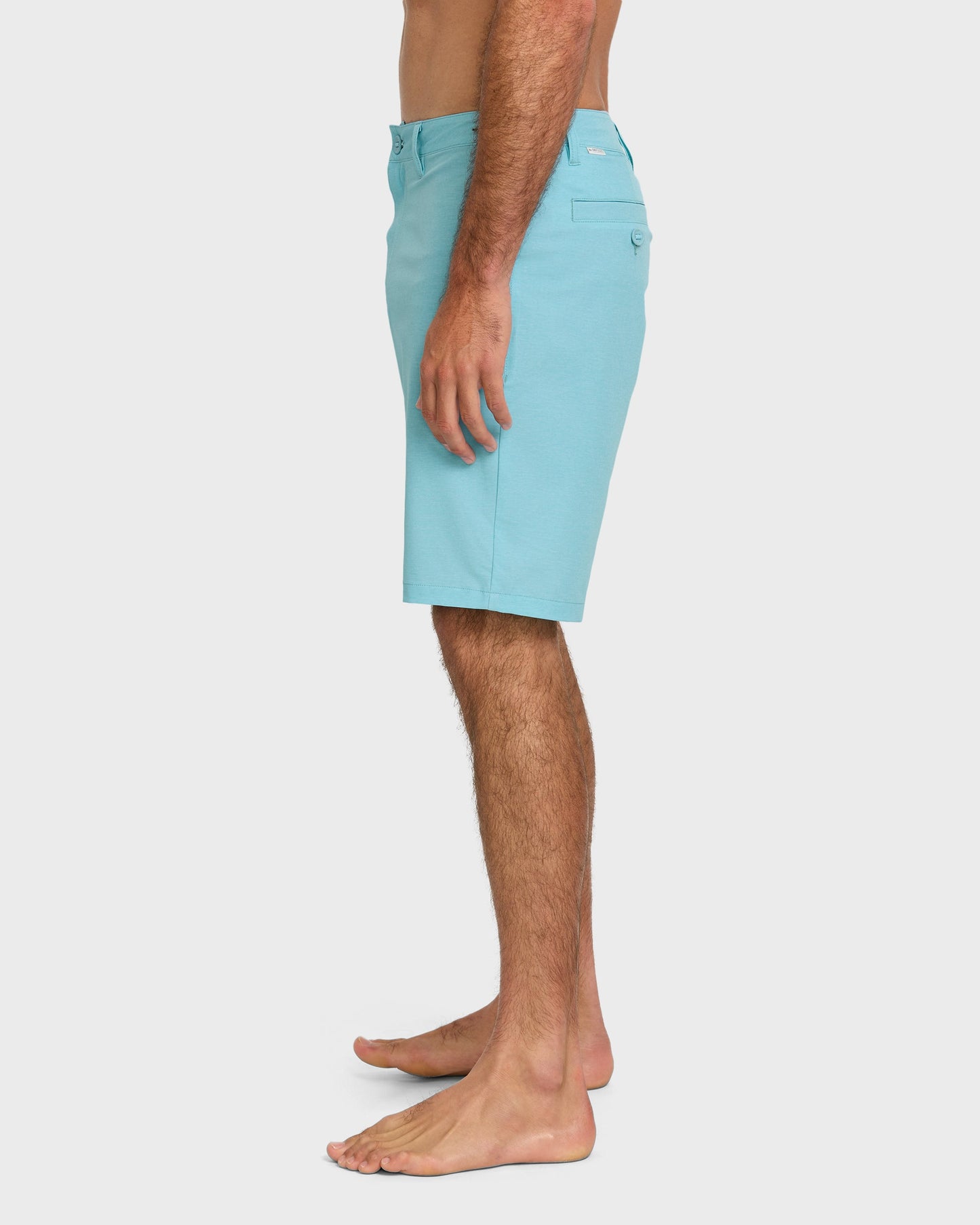 Union Heather 20" Amphibian Hybrid Shorts - Aqua Blue Aqua Blue Quick Silver