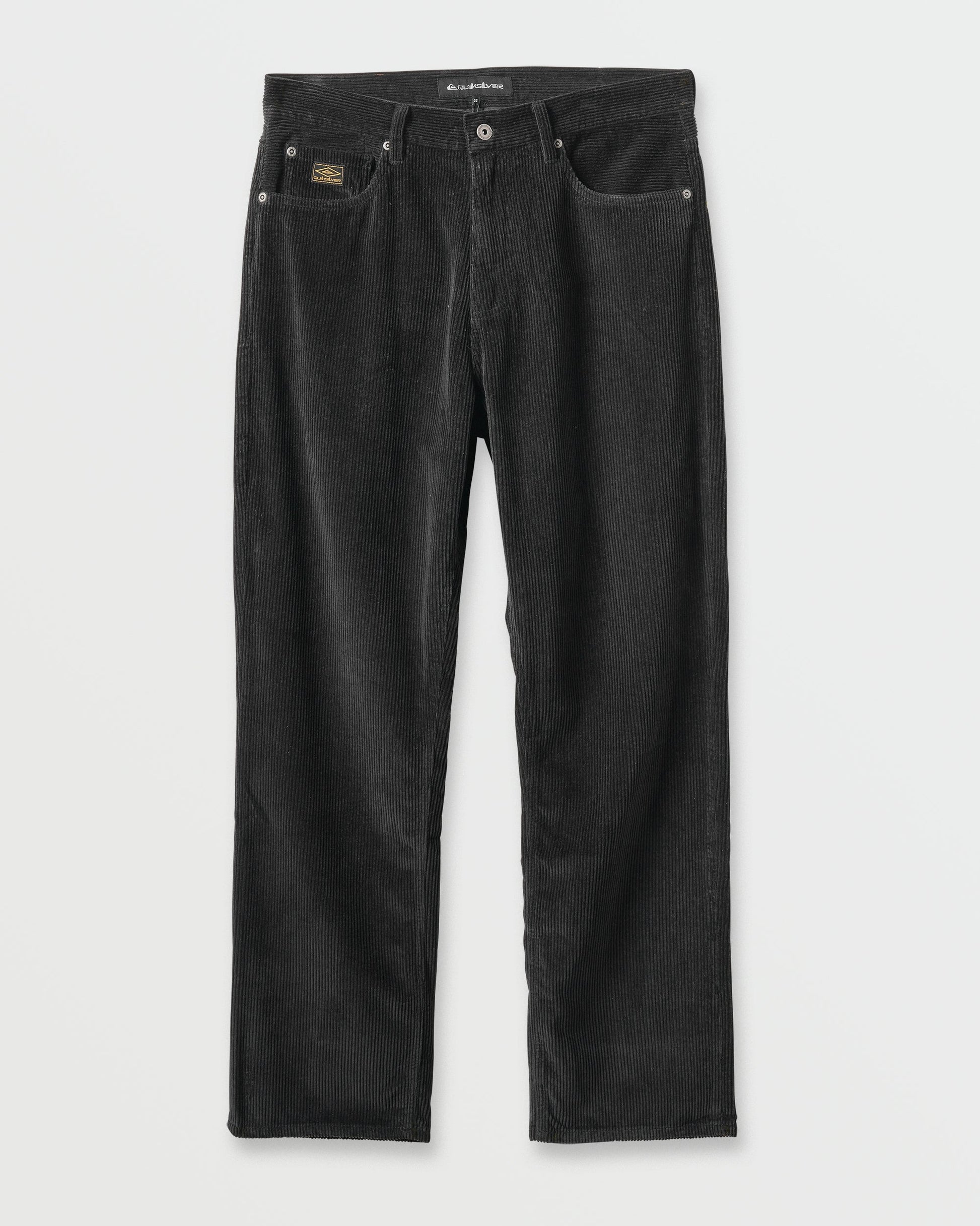Landers Cord Pants - Phantom Phantom Quick Silver