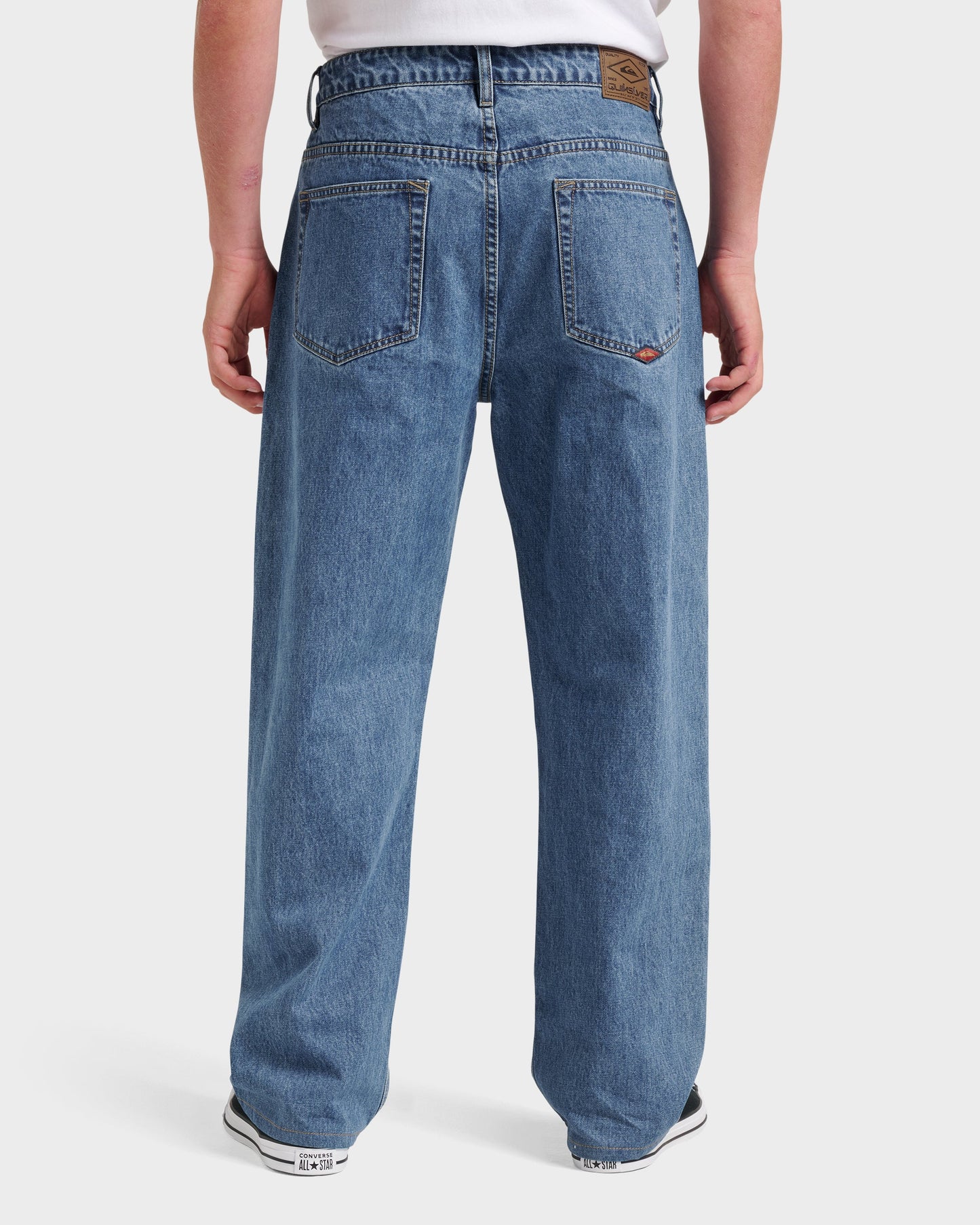 Baggy Denim Pants - Medium Indigo Medium Indigo Quick Silver