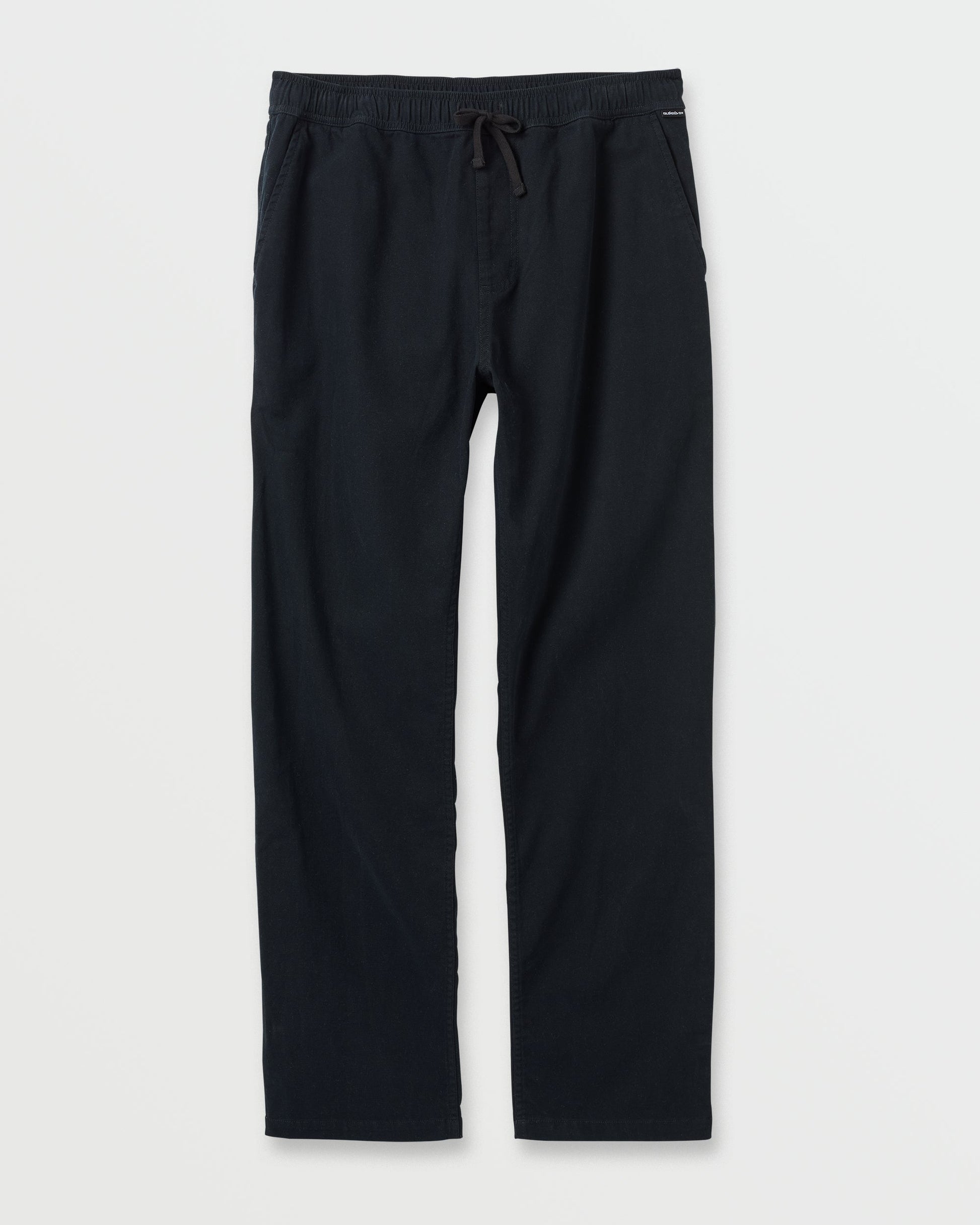 Stretch Canvas Beach Pants - Black Black Quick Silver