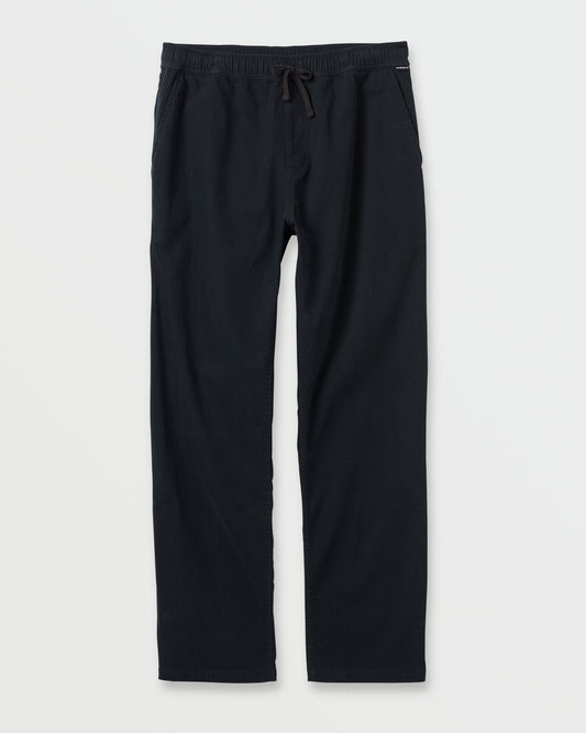 Stretch Canvas Beach Pants - Black Black Quick Silver