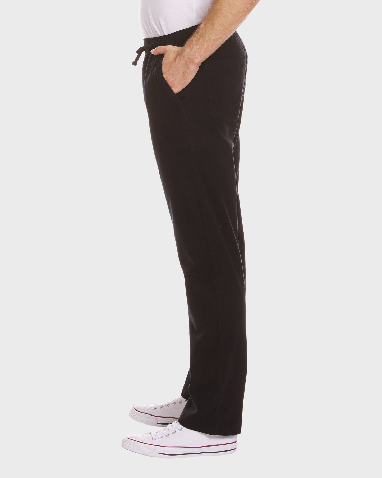 Stretch Canvas Beach Pants - Black Black Quick Silver