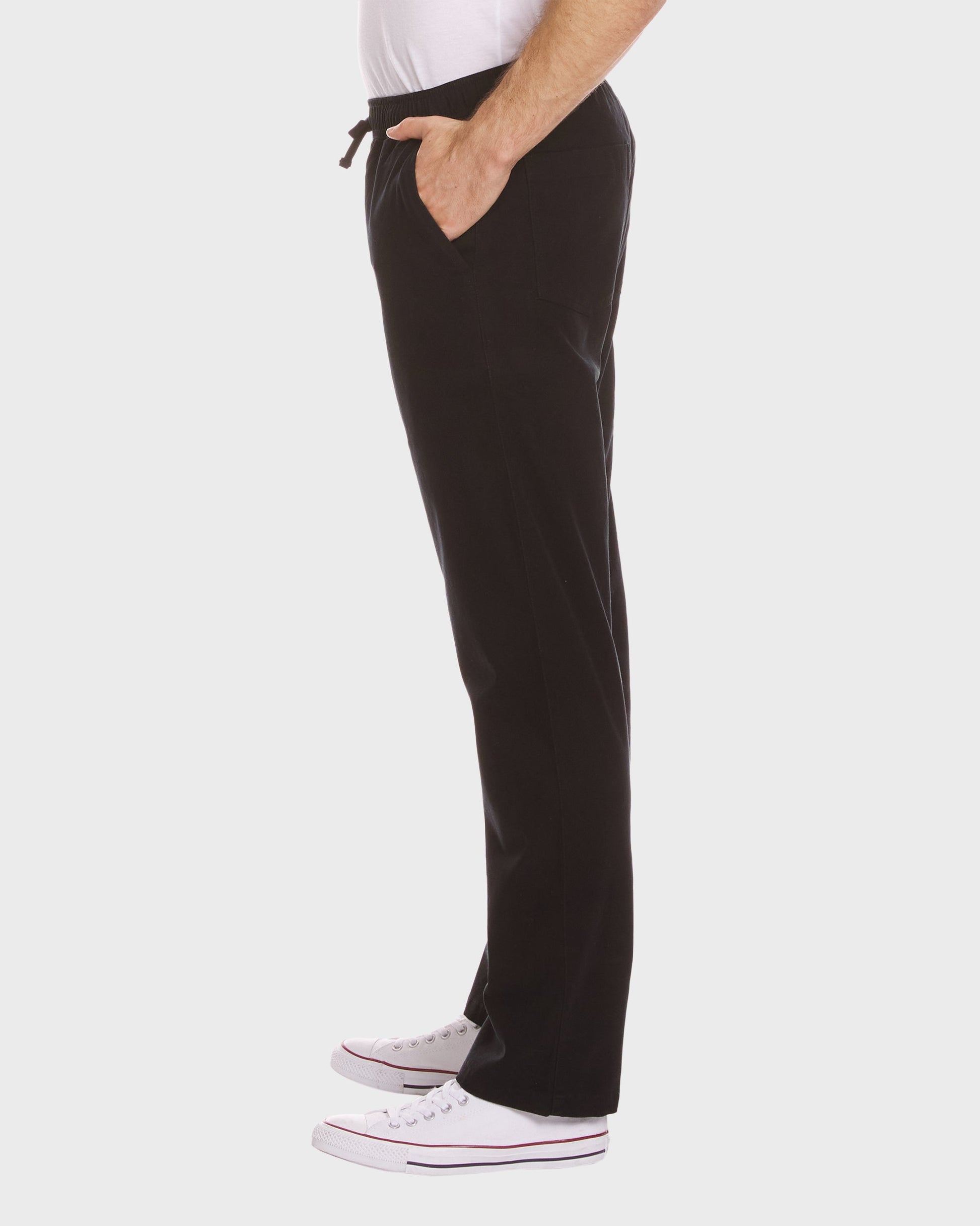 Stretch Canvas Beach Pants - Black Black Quick Silver