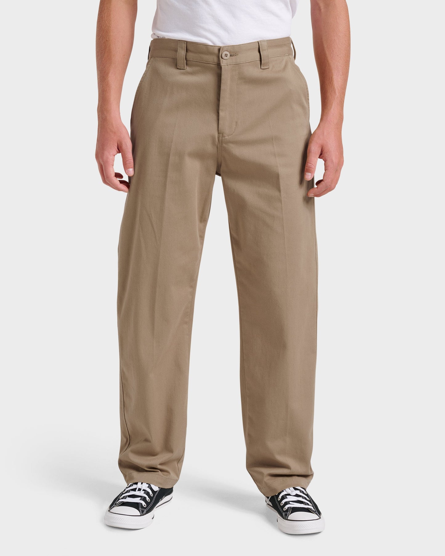 Union Stretch Pants - Twill Twill Quick Silver