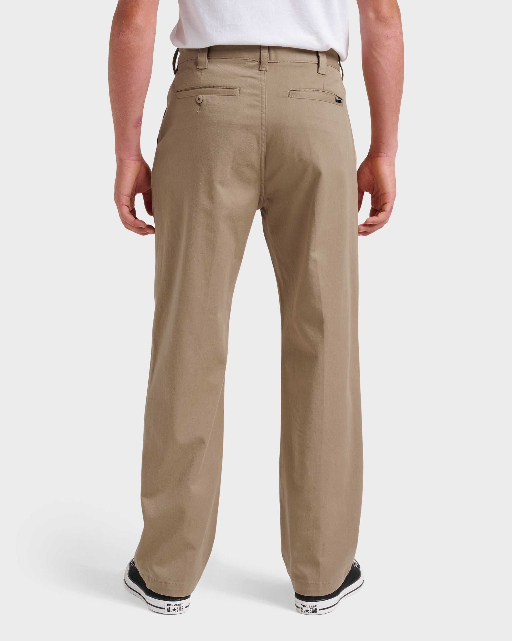 Union Stretch Pants - Twill Twill Quick Silver
