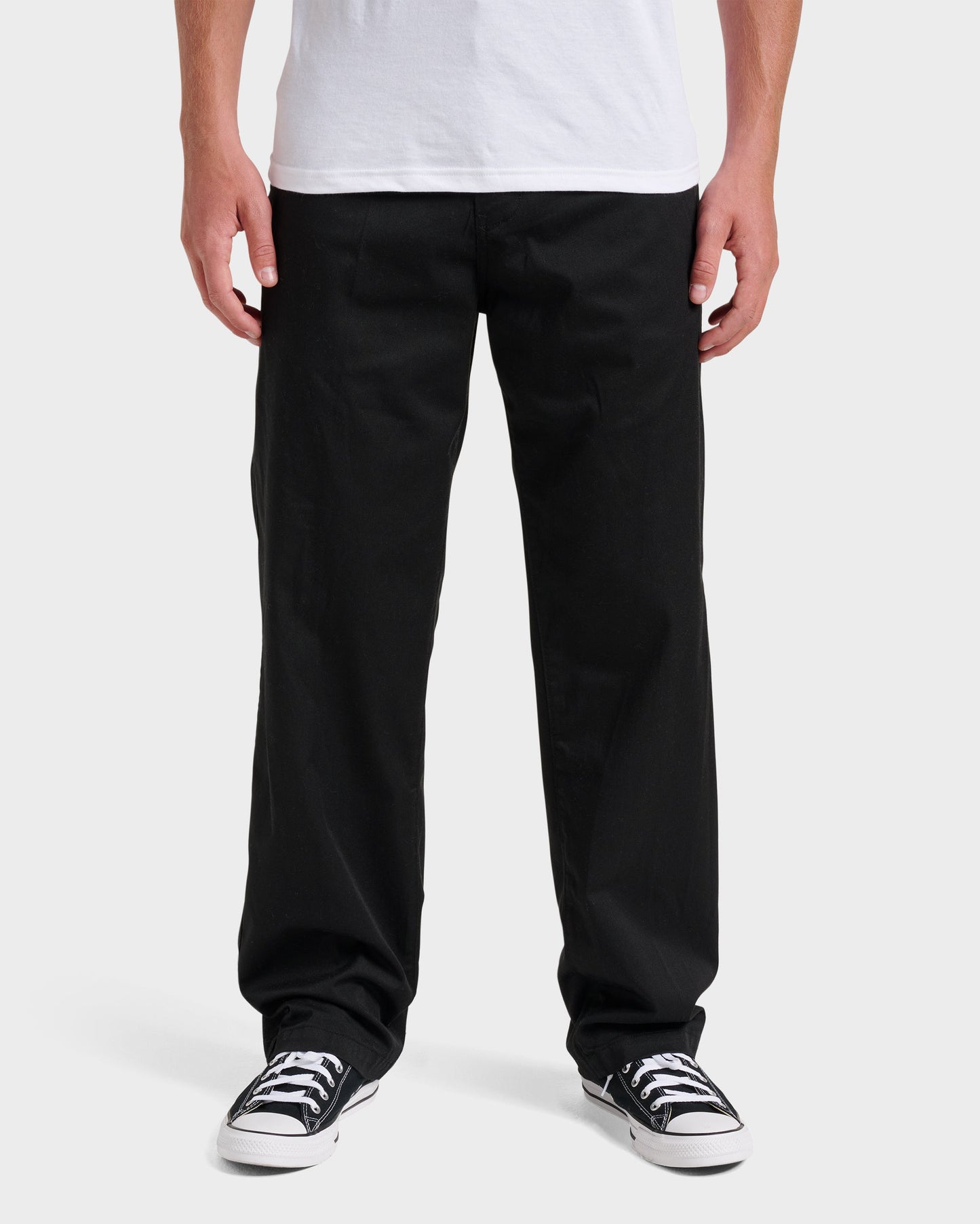 Union Stretch Pants - Black Black Quick Silver
