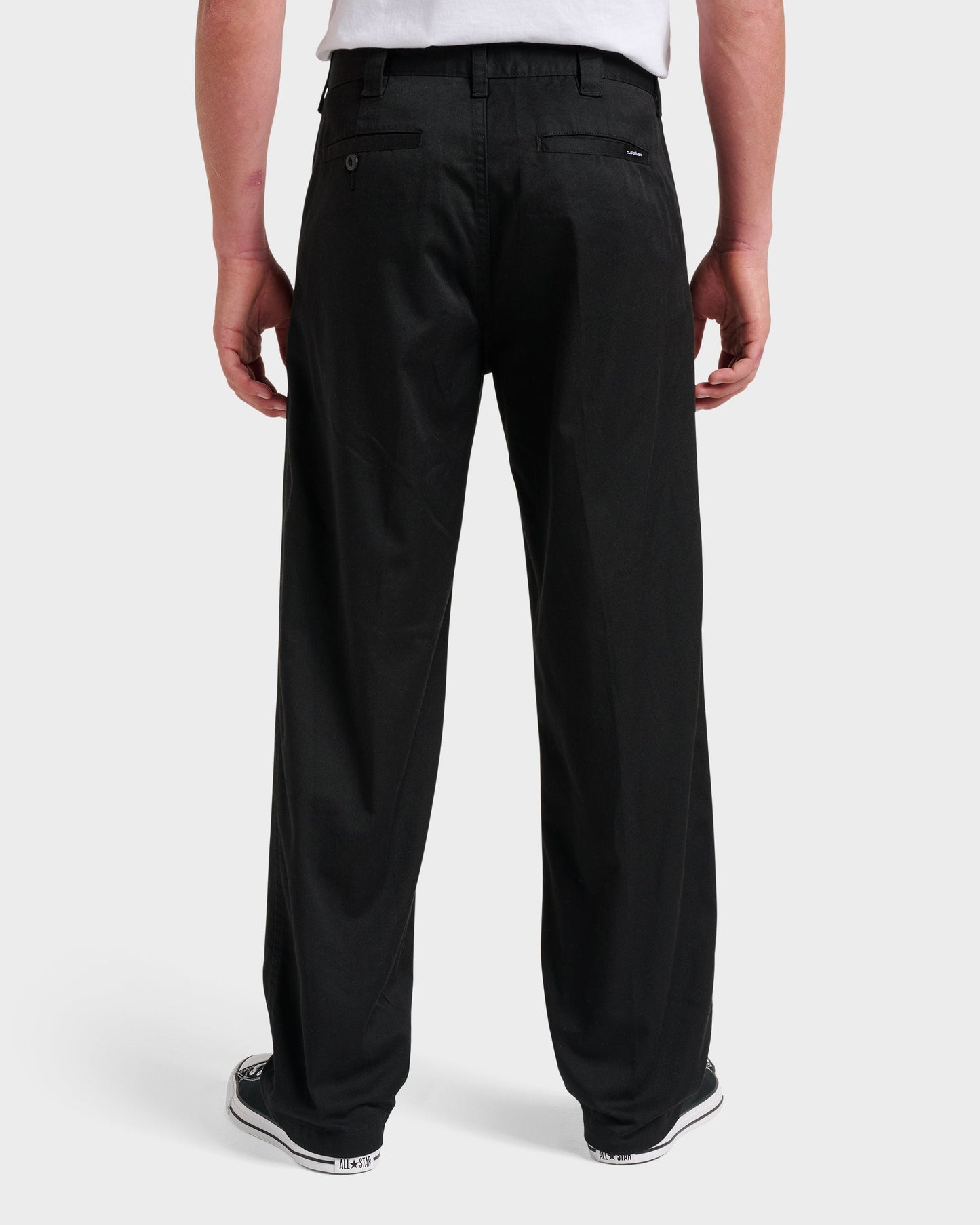 Union Stretch Pants - Black Black Quick Silver