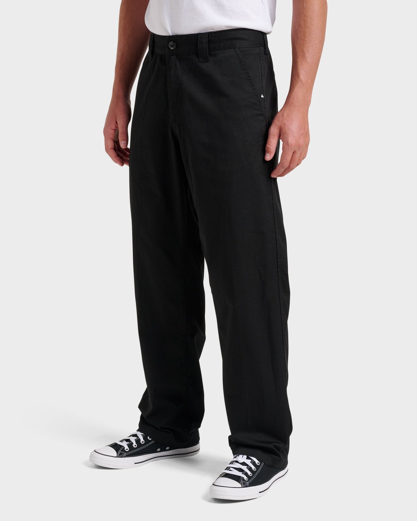 Union Stretch Pants - Black Black Quick Silver