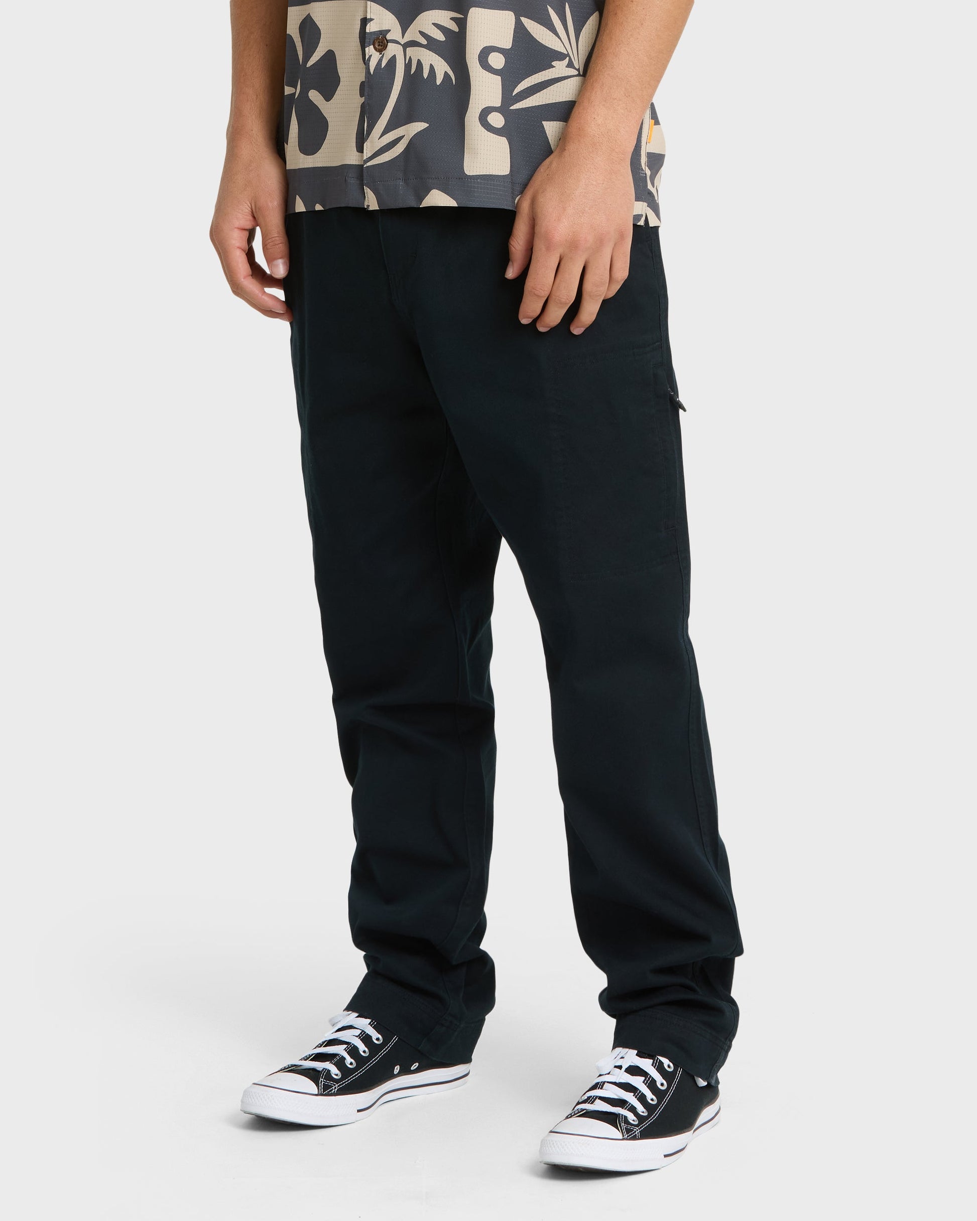 After Surf Pants 2 - Black Black Quick Silver