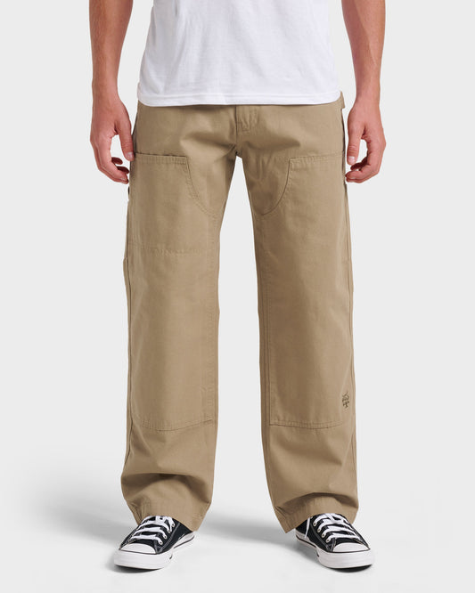 Mercury Carpenter Pants - Deep Khaki Deep Khaki Quick Silver