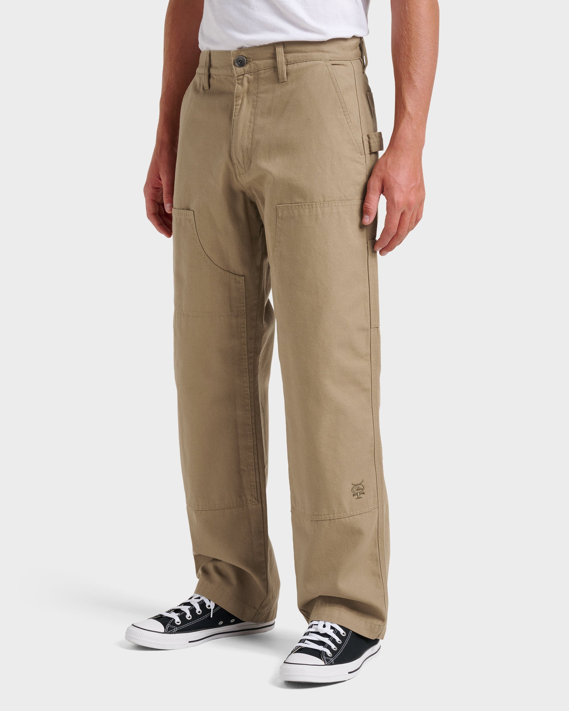 Mercury Carpenter Pants - Deep Khaki Deep Khaki Quick Silver