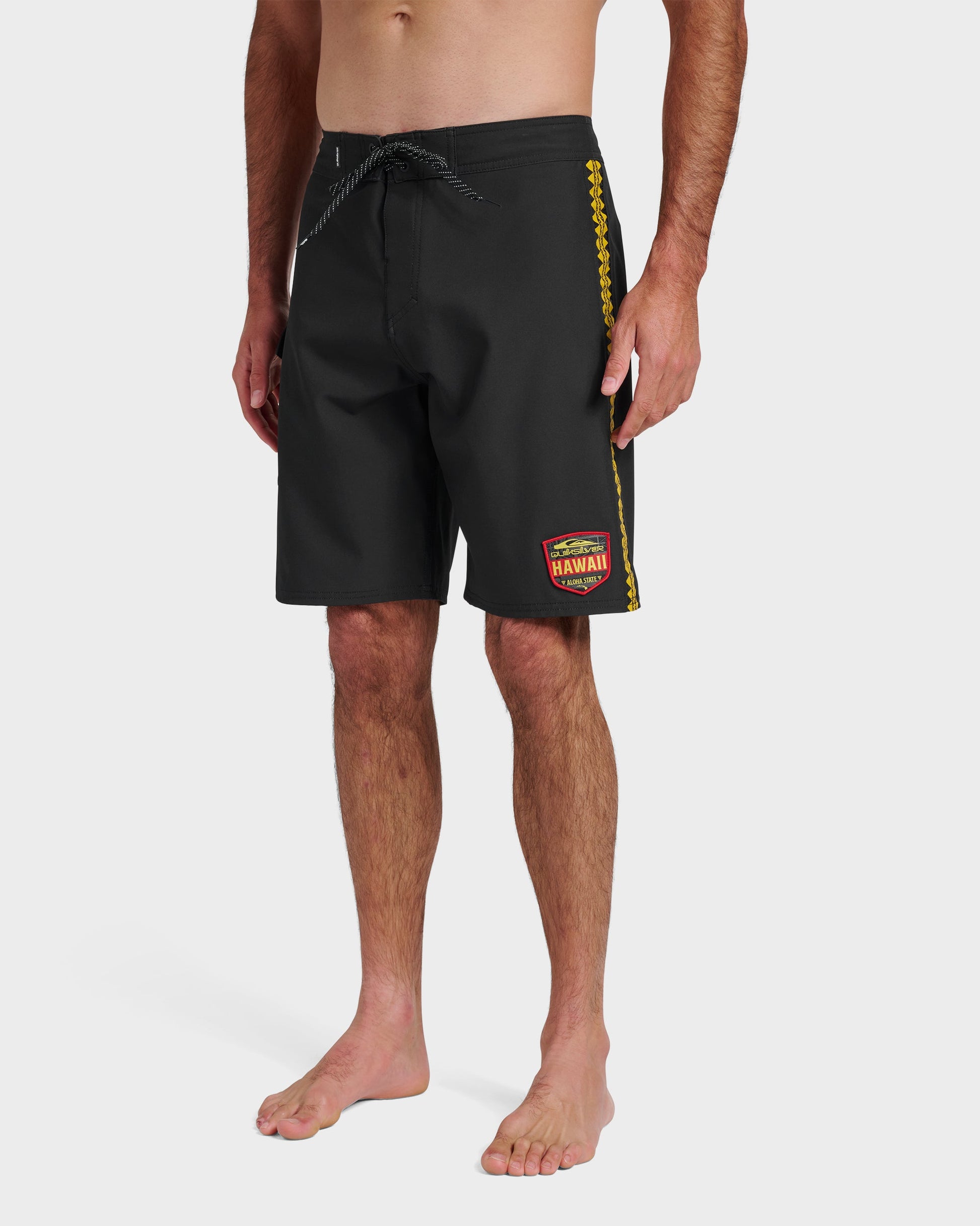 Hi Sidewind 20" Boardshorts - Black Black Quick Silver