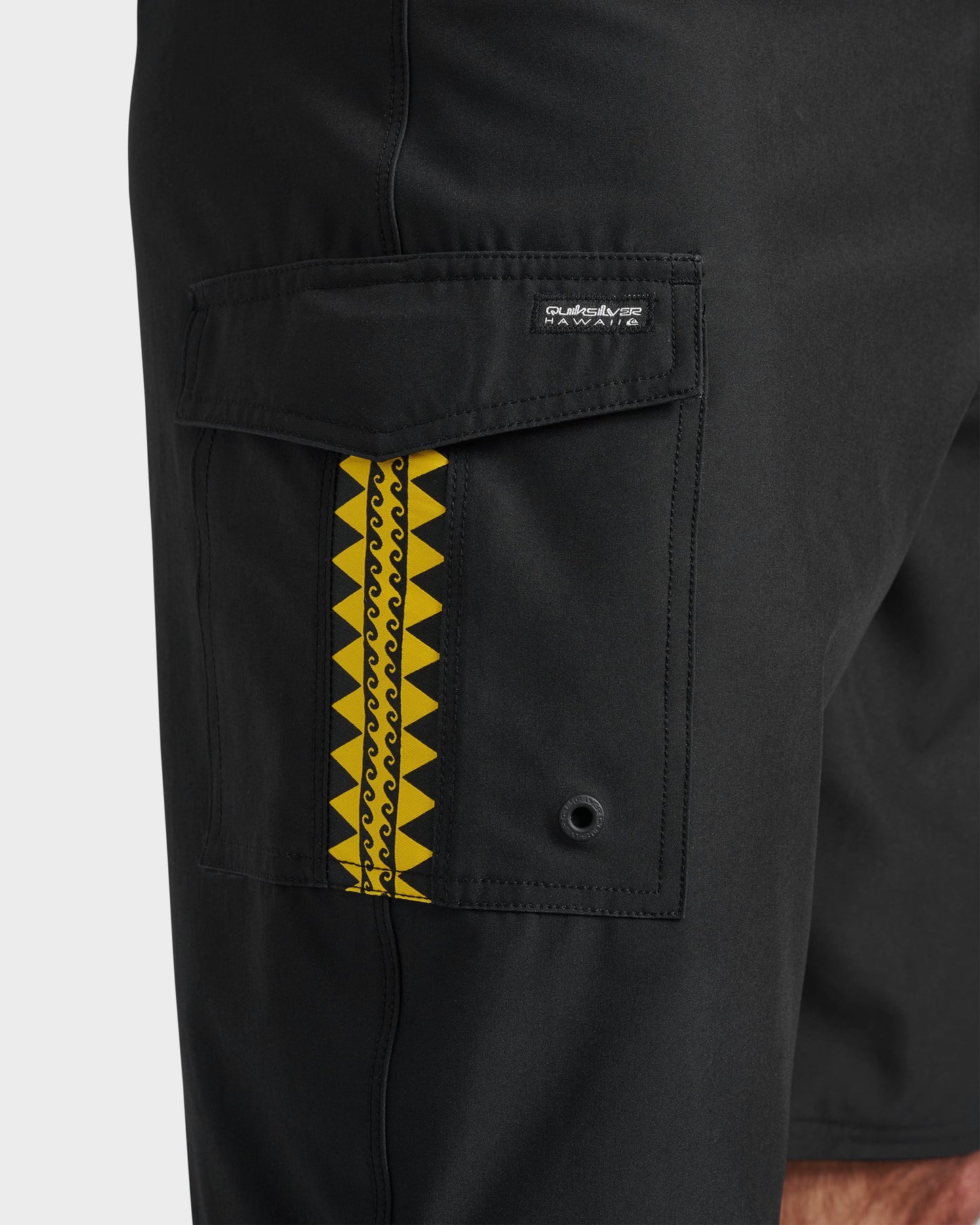 Hi Sidewind 20" Boardshorts - Black Black Quick Silver