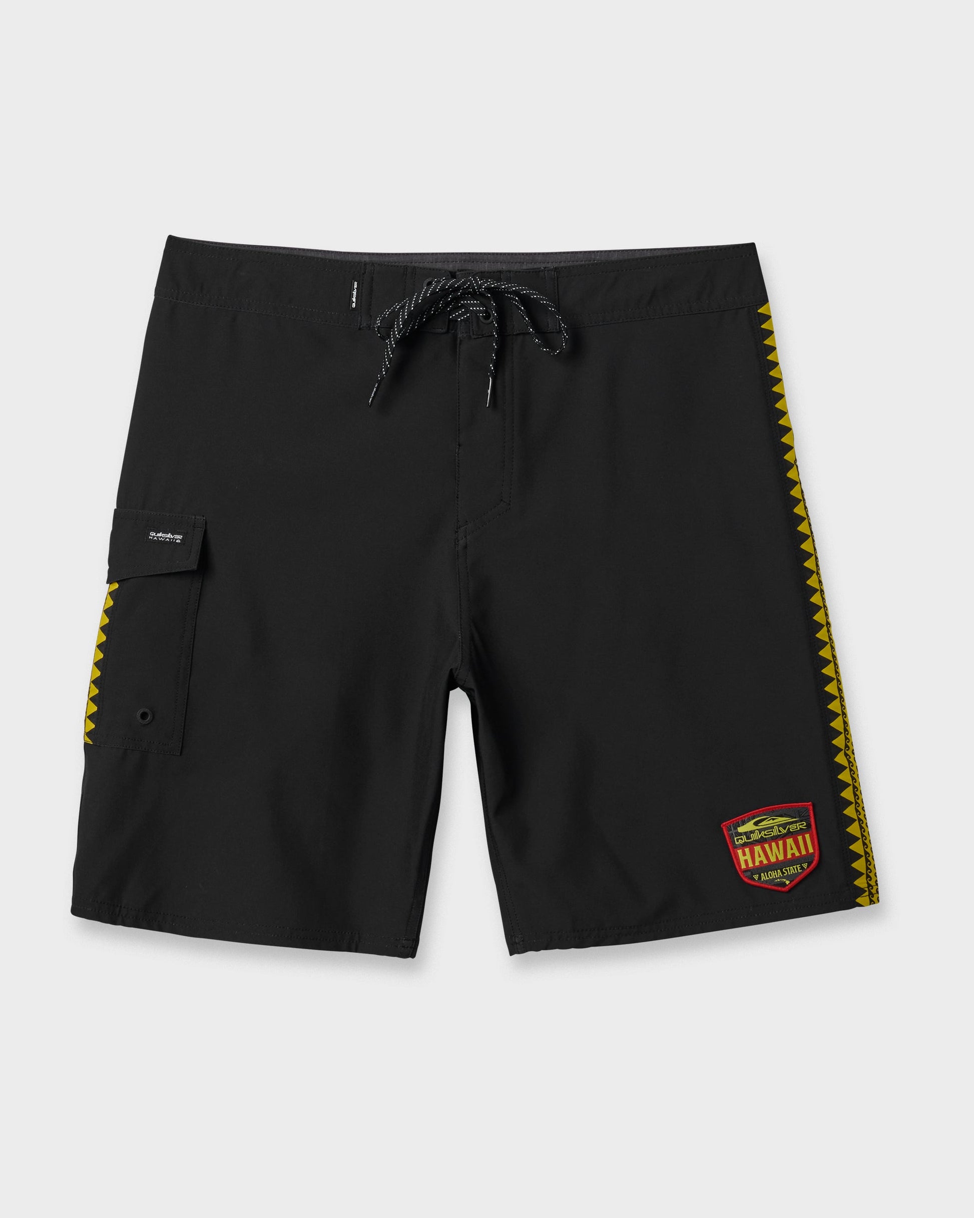 Hi Sidewind 20" Boardshorts - Black Black Quick Silver