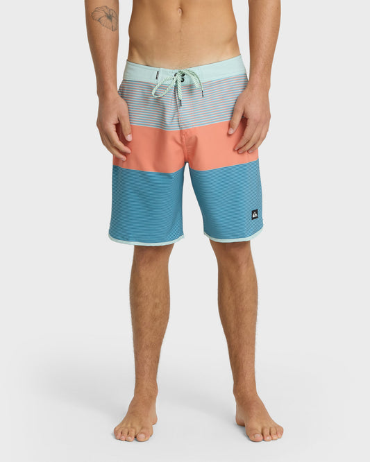 Surfsilk Tijuana 19" Boardshorts - Papaya Papaya Quick Silver