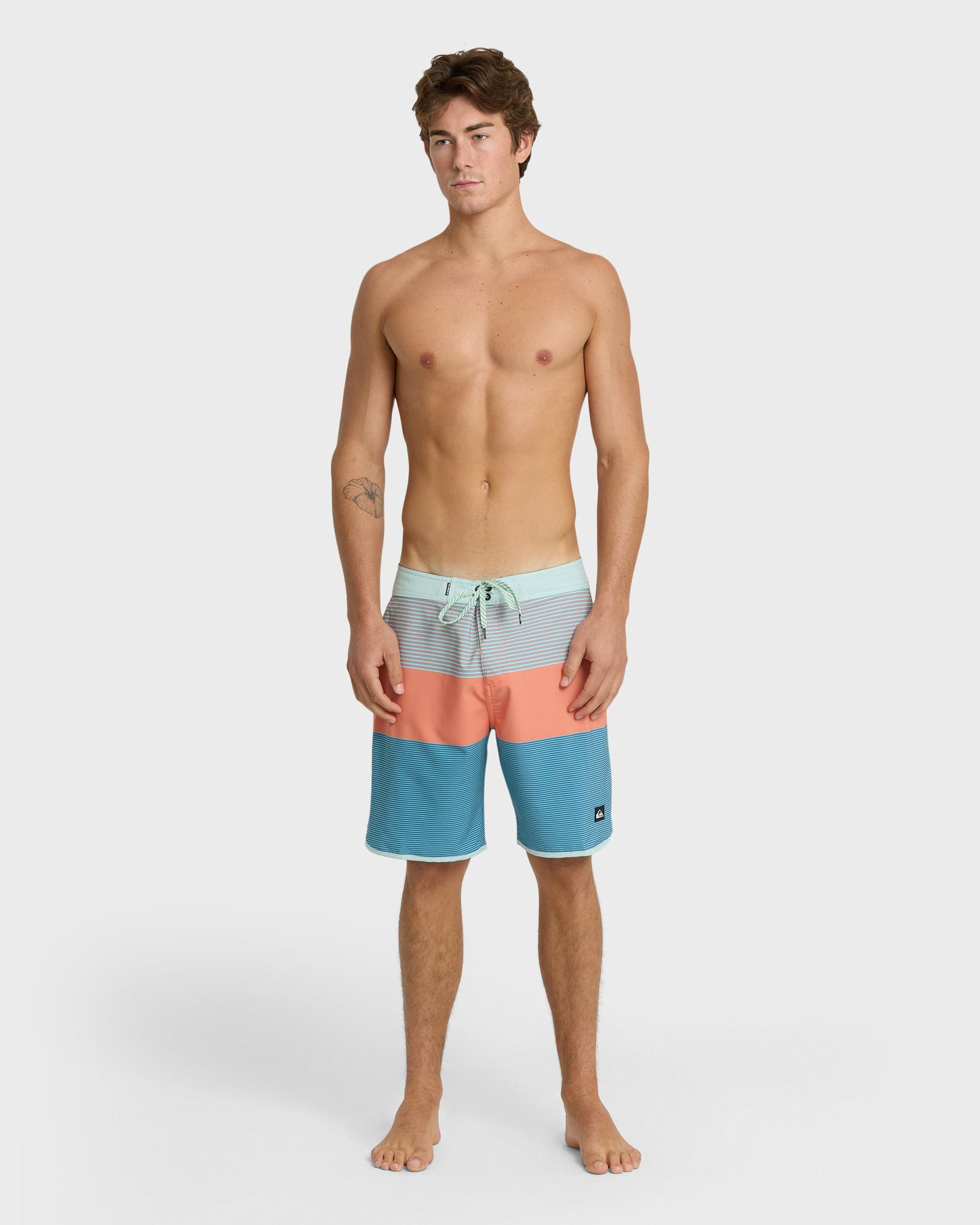 Surfsilk Tijuana 19" Boardshorts - Papaya Papaya Quick Silver