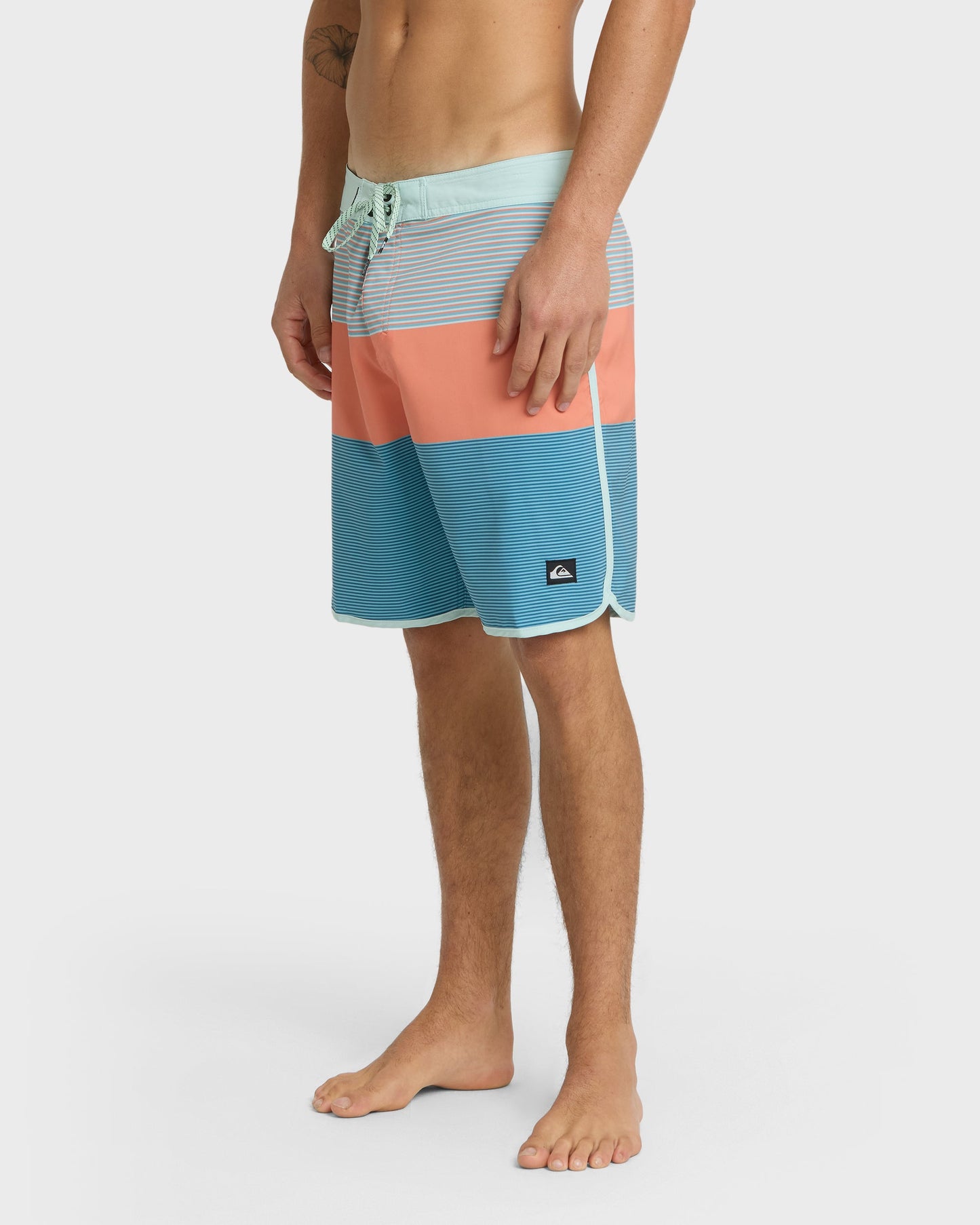 Surfsilk Tijuana 19" Boardshorts - Papaya Papaya Quick Silver