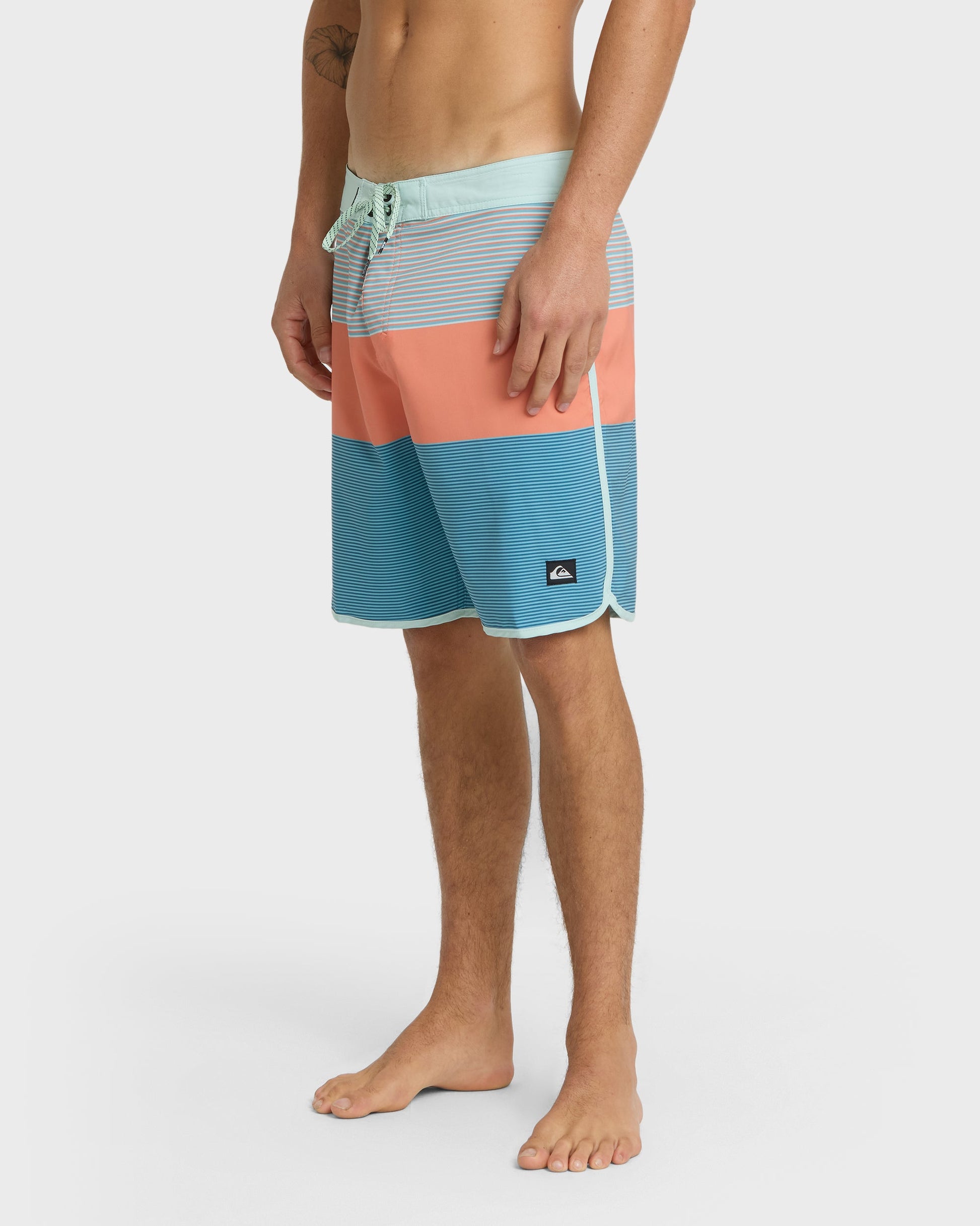 Surfsilk Tijuana 19" Boardshorts - Papaya Papaya Quick Silver