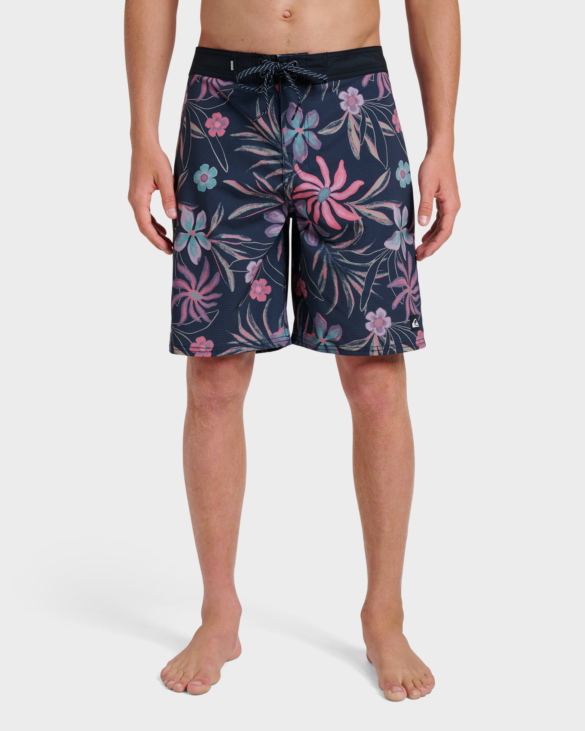 Highline Straight Leg 19" Boardshorts - Total Eclipse Total Eclipse Quick Silver