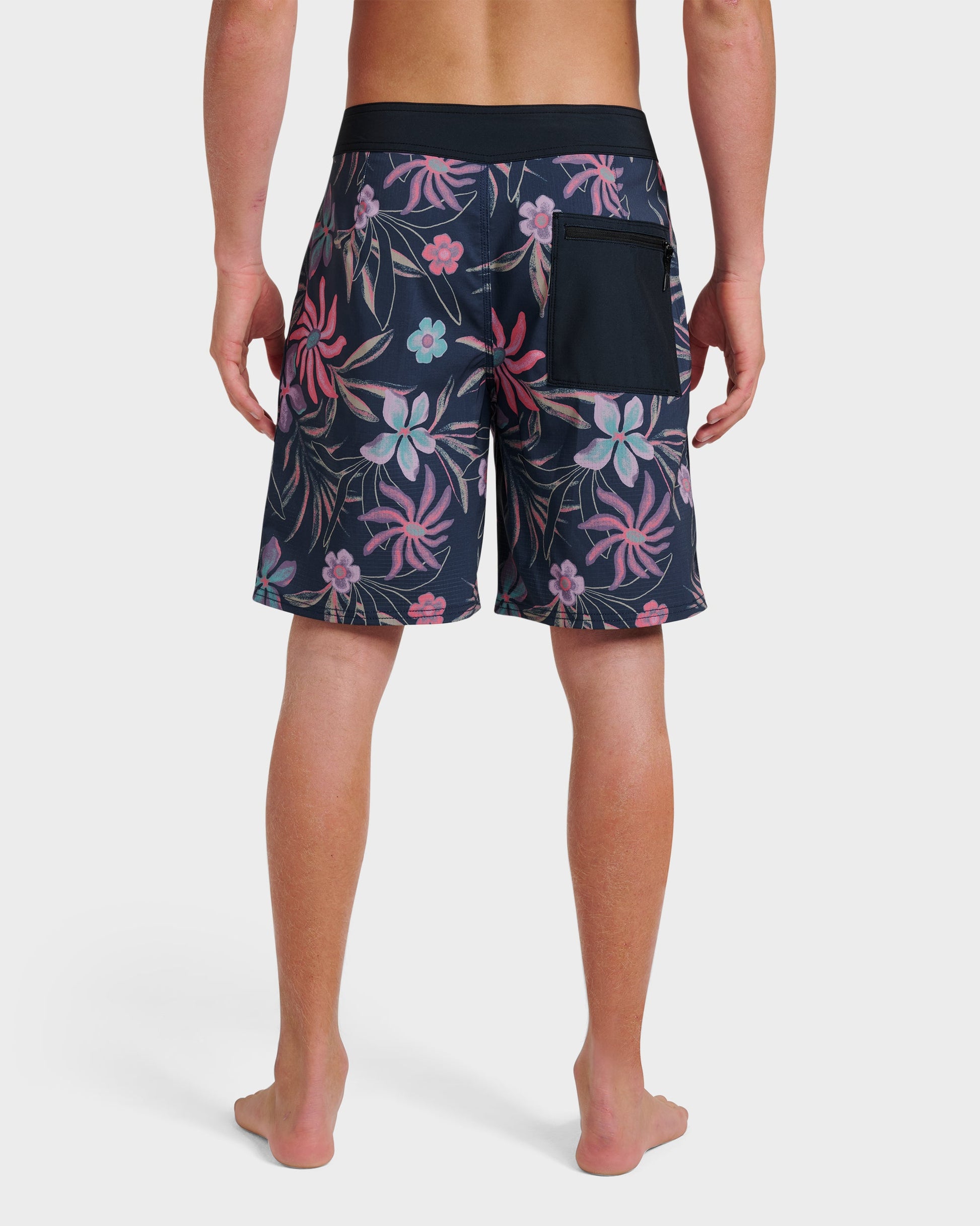 Highline Straight Leg 19" Boardshorts - Total Eclipse Total Eclipse Quick Silver