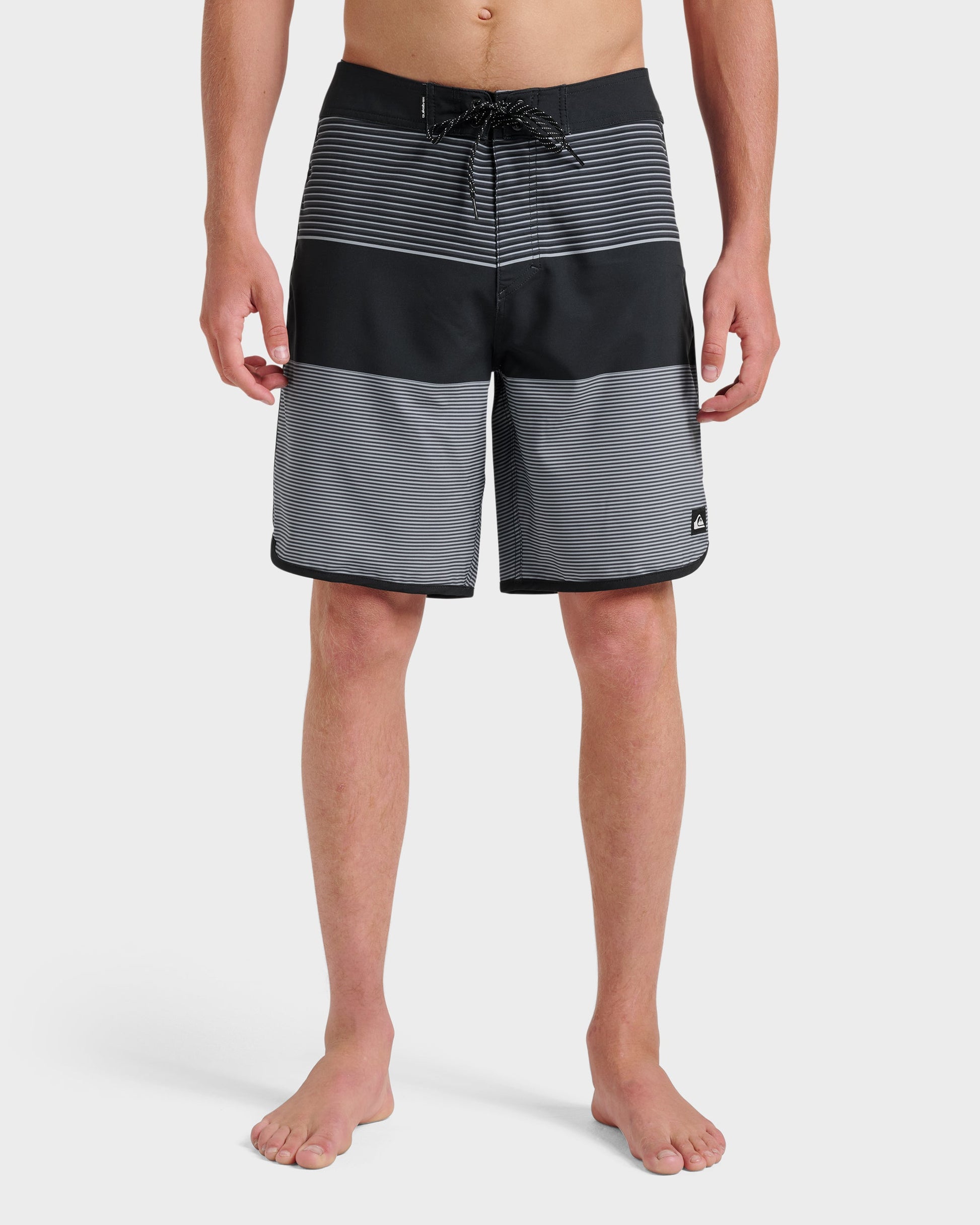 Surfsilk Tijuana 19" Boardshorts - Black Black Quick Silver