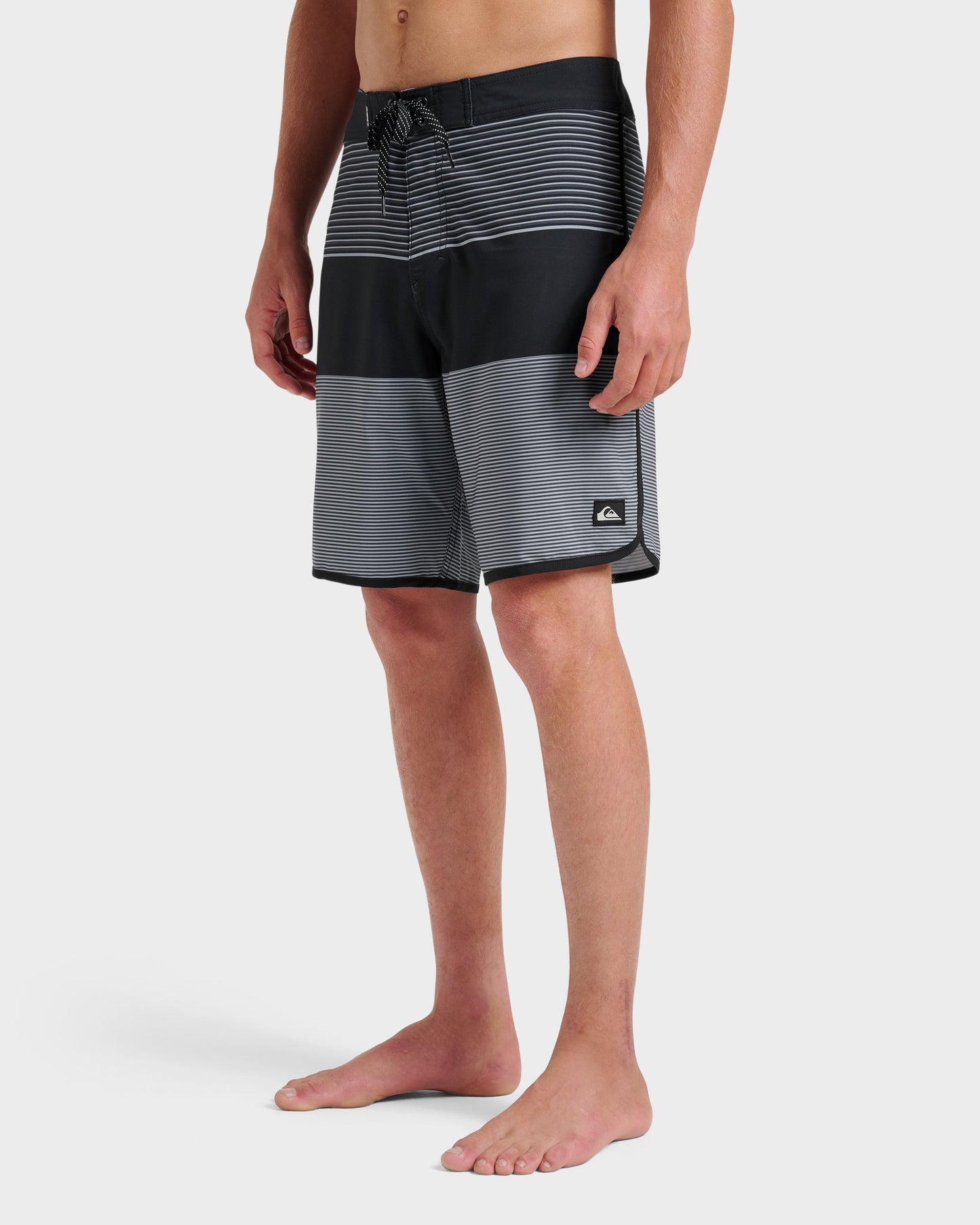 Surfsilk Tijuana 19" Boardshorts - Black Black Quick Silver
