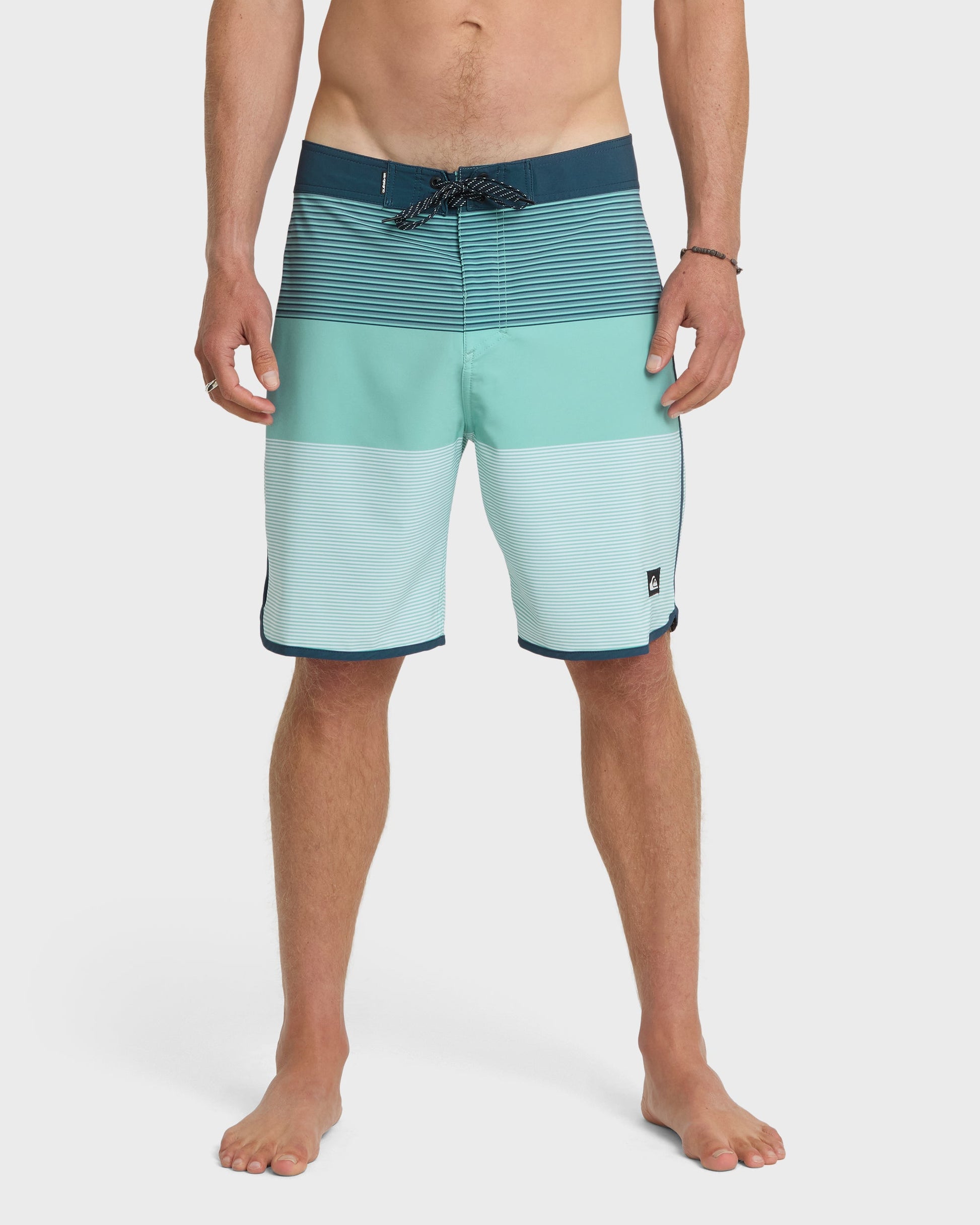 Surfsilk Tijuana 19" Boardshorts - Aqua Blue Aqua Blue Quick Silver