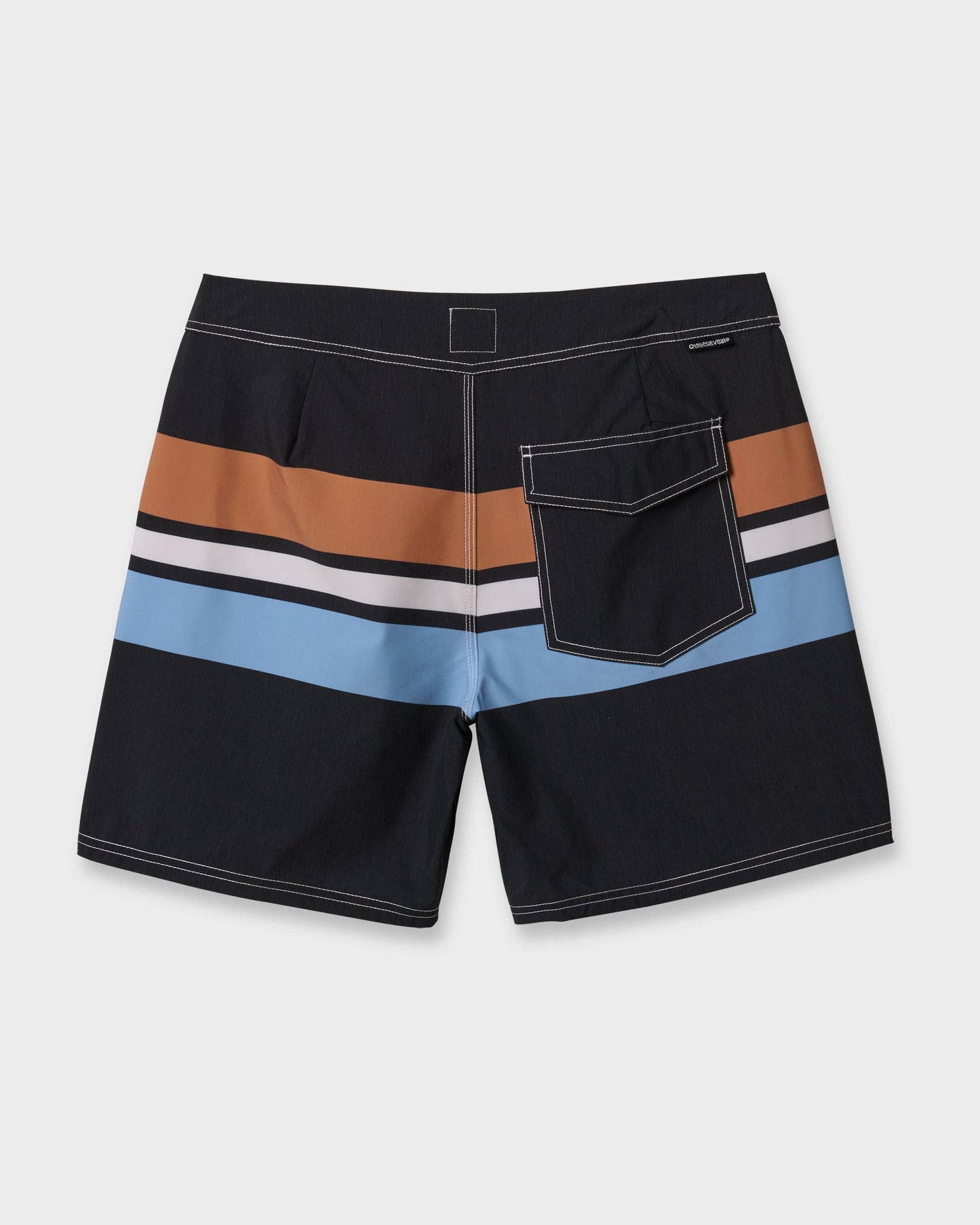 Original Straight Leg 18" Boardshorts - Black Black Quick Silver