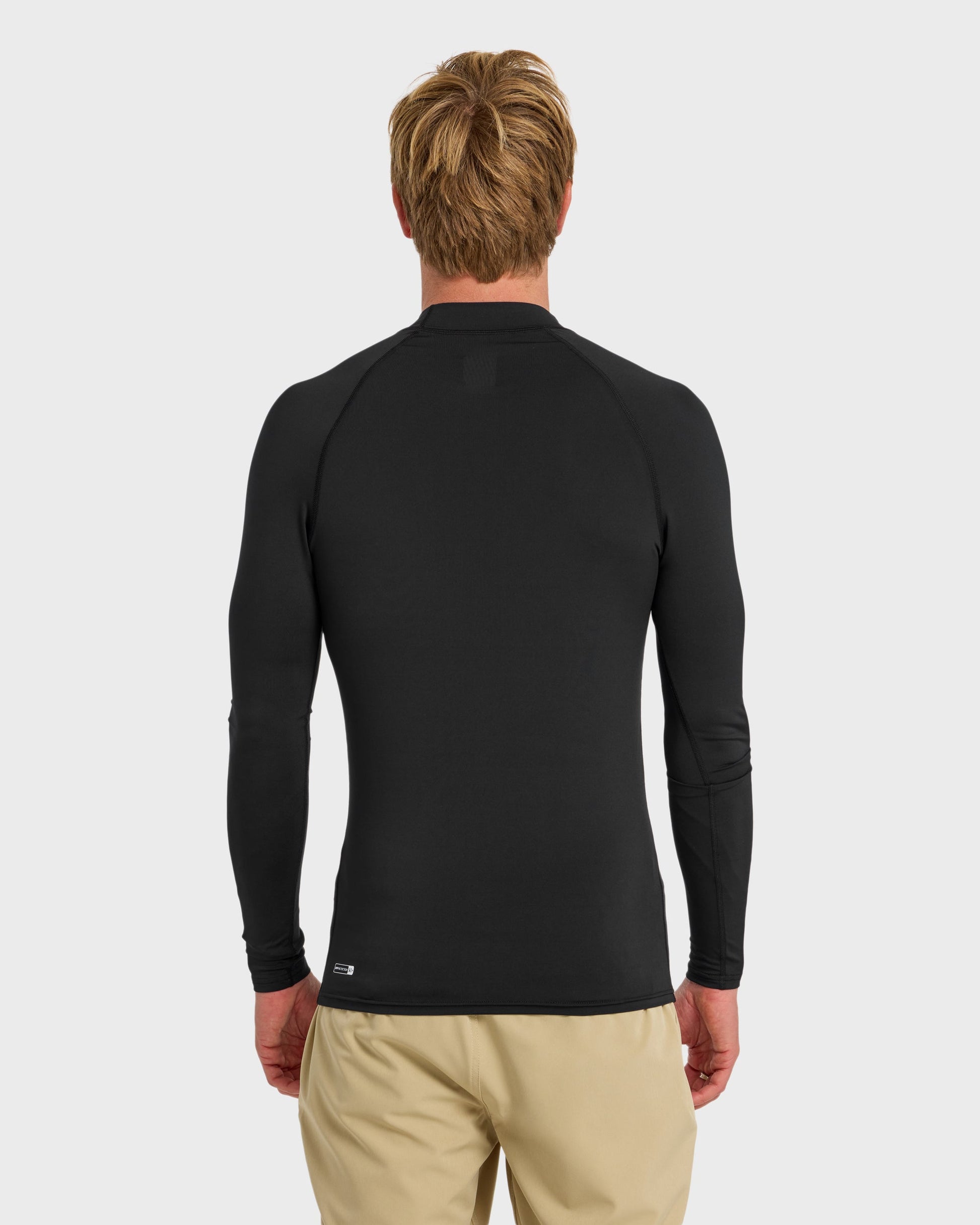 Everyday UPF 50 Long Sleeve Rashguard - Black Black Quick Silver