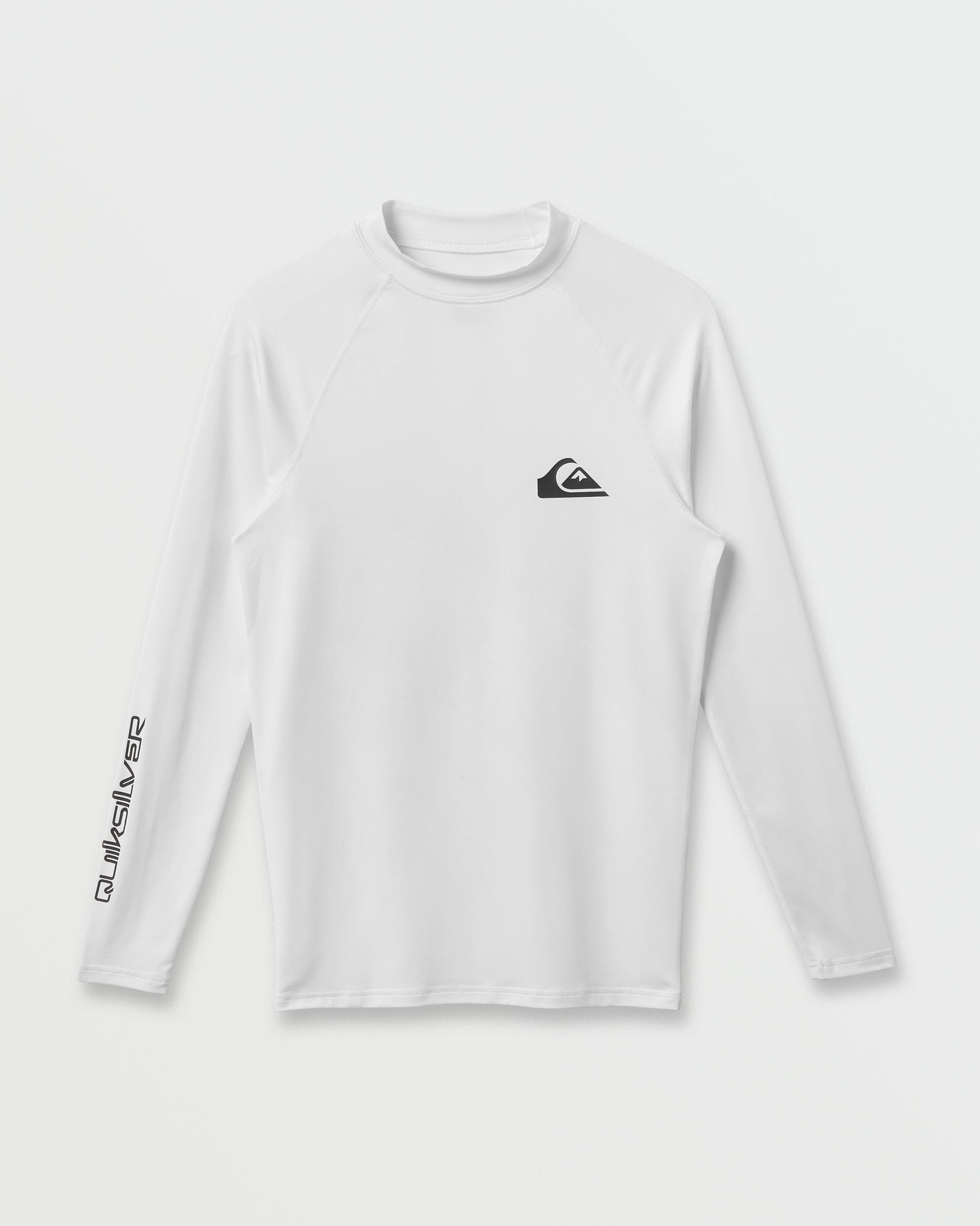 Everyday UPF 50 Long Sleeve Rashguard - White White Quick Silver