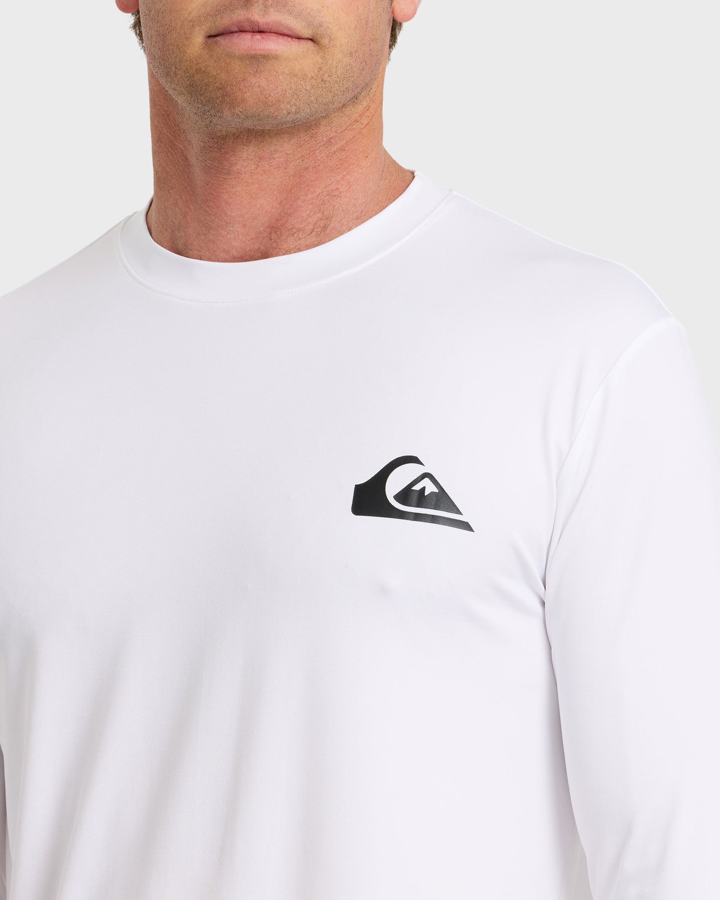 Everyday Long Sleeve Surf Tee - White White Quick Silver