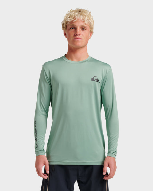 Everyday Long Sleeve Surf Tee - Granite Green Granite Green Quick Silver