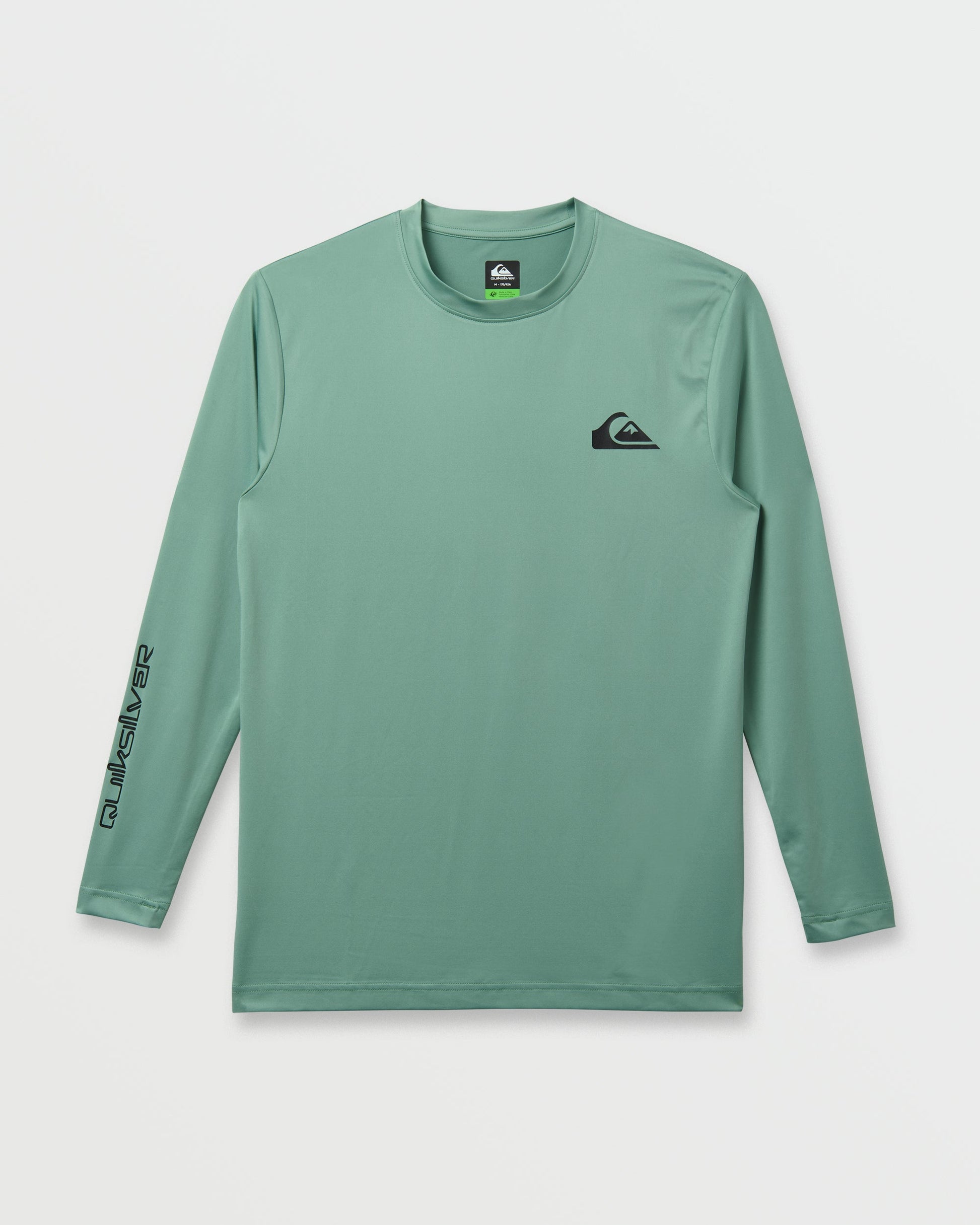 Everyday Long Sleeve Surf Tee - Granite Green Granite Green Quick Silver