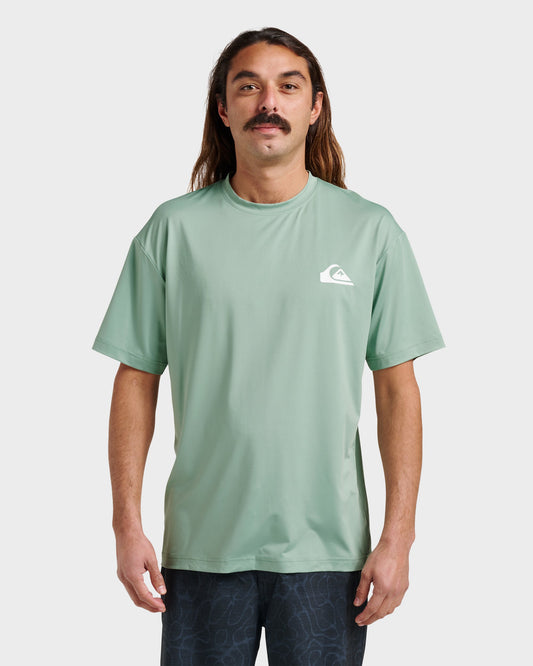 Everyday Short Sleeve Surf Tee - Granite Green Granite Green Quick Silver