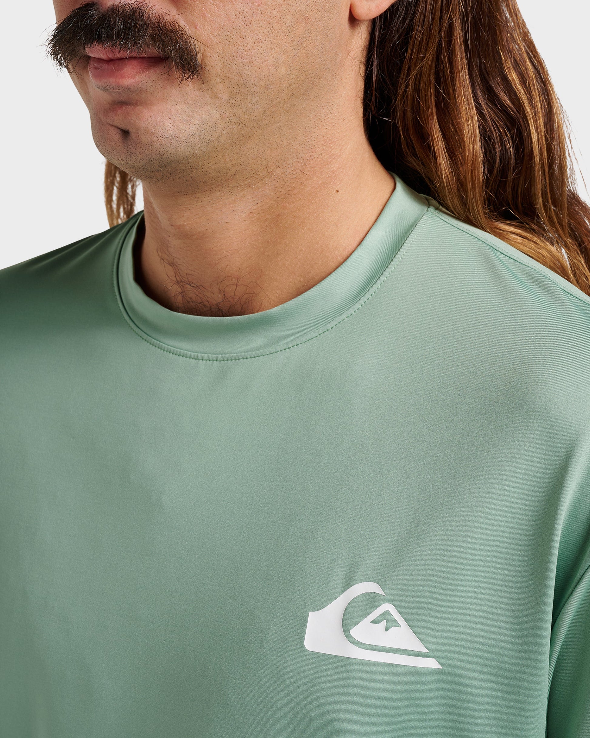 Everyday Short Sleeve Surf Tee - Granite Green Granite Green Quick Silver
