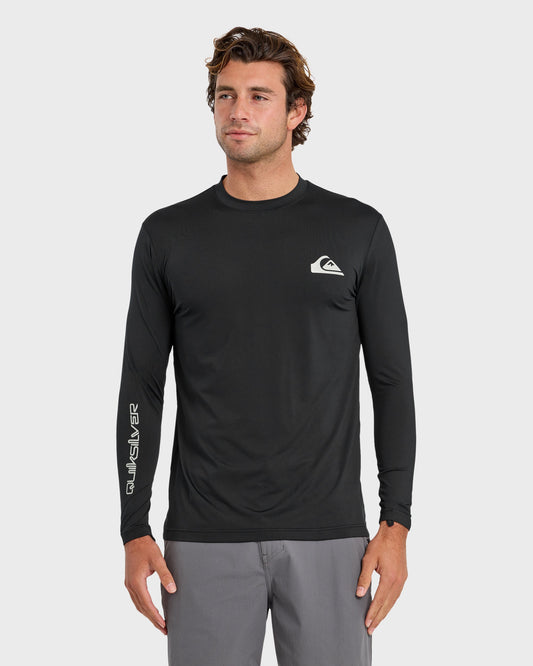 Everyday Long Sleeve Surf Tee - Black Black Quick Silver
