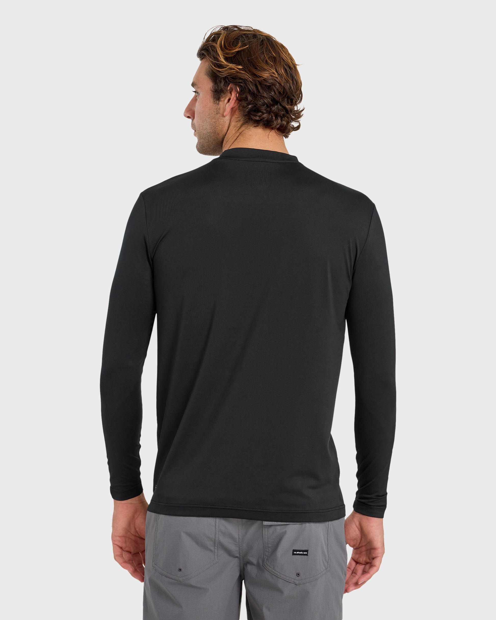 Everyday Long Sleeve Surf Tee - Black Black Quick Silver