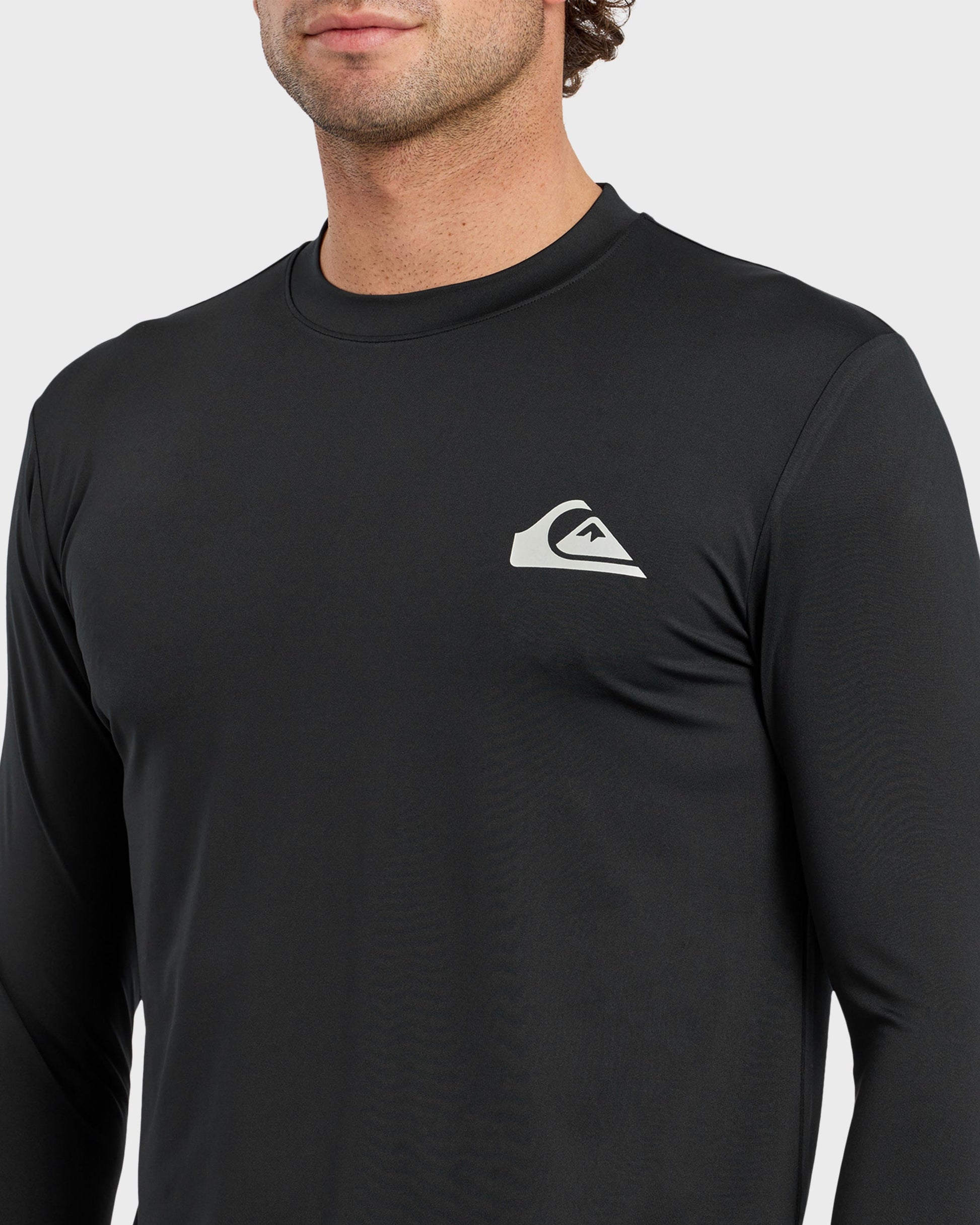 Everyday Long Sleeve Surf Tee - Black Black Quick Silver