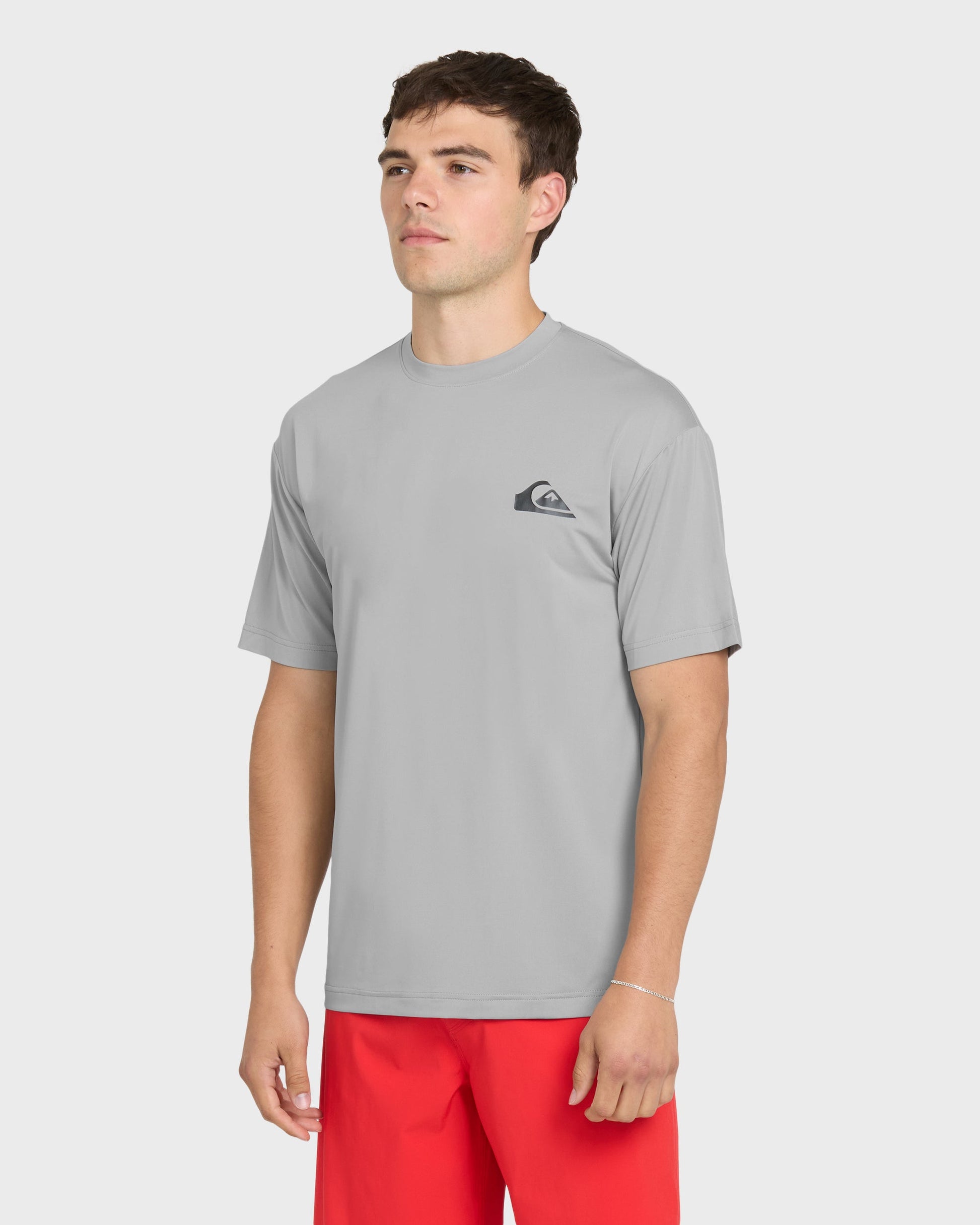 Everyday Short Sleeve Surf Tee - Smokedgray Smokedgray Quick Silver