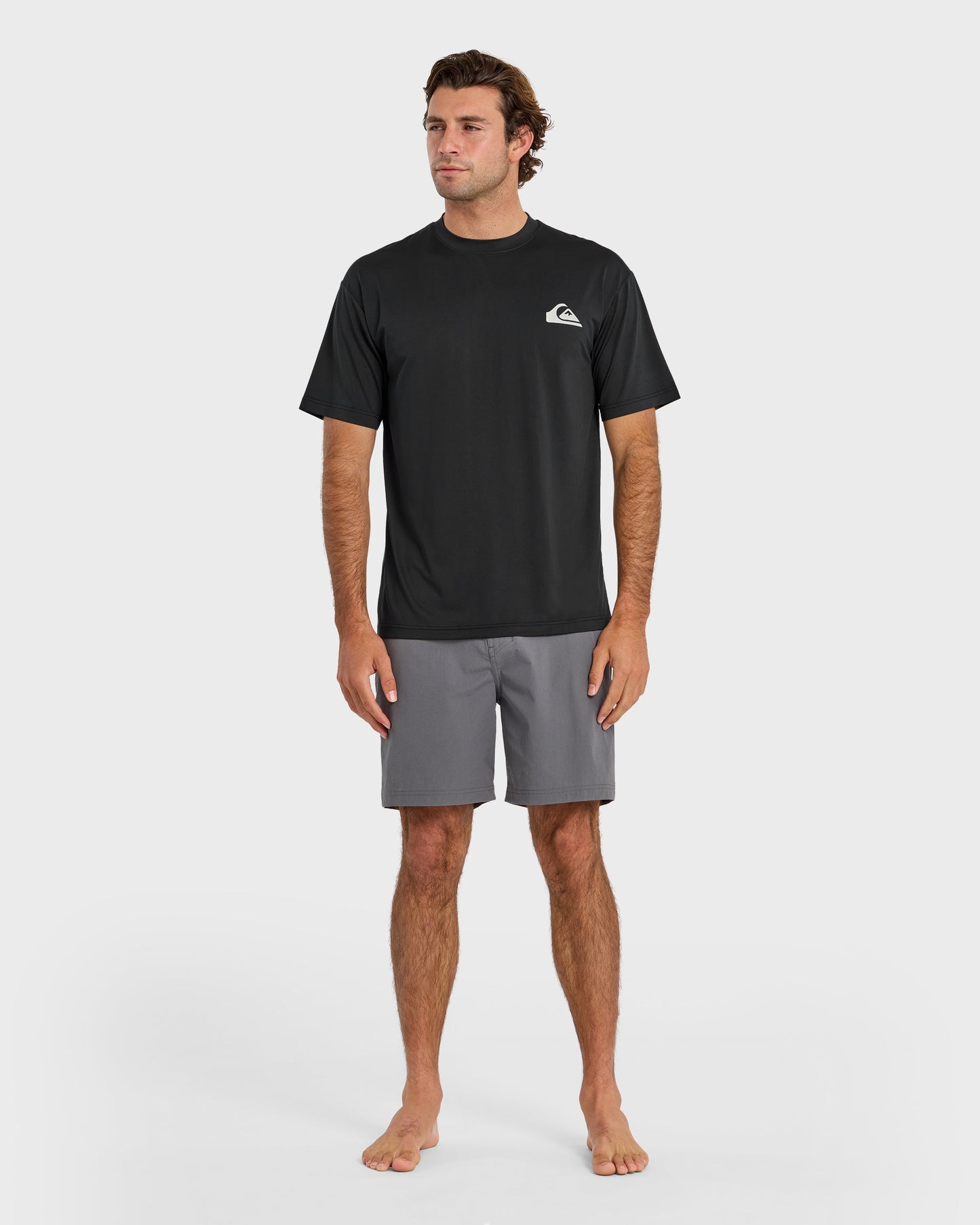 Everyday Short Sleeve Surf Tee - Black Black Quick Silver